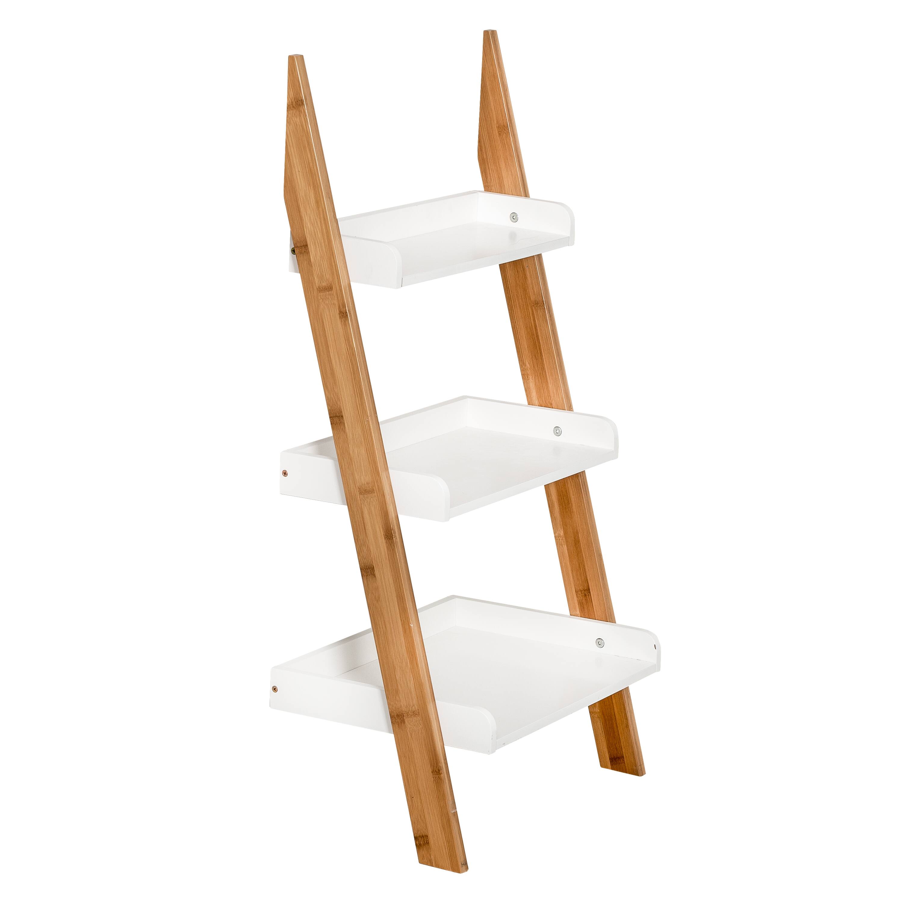 Honey-Can-Do 3-Tier Wood and Metal Small Shelf White SHF-09311 - Best Buy