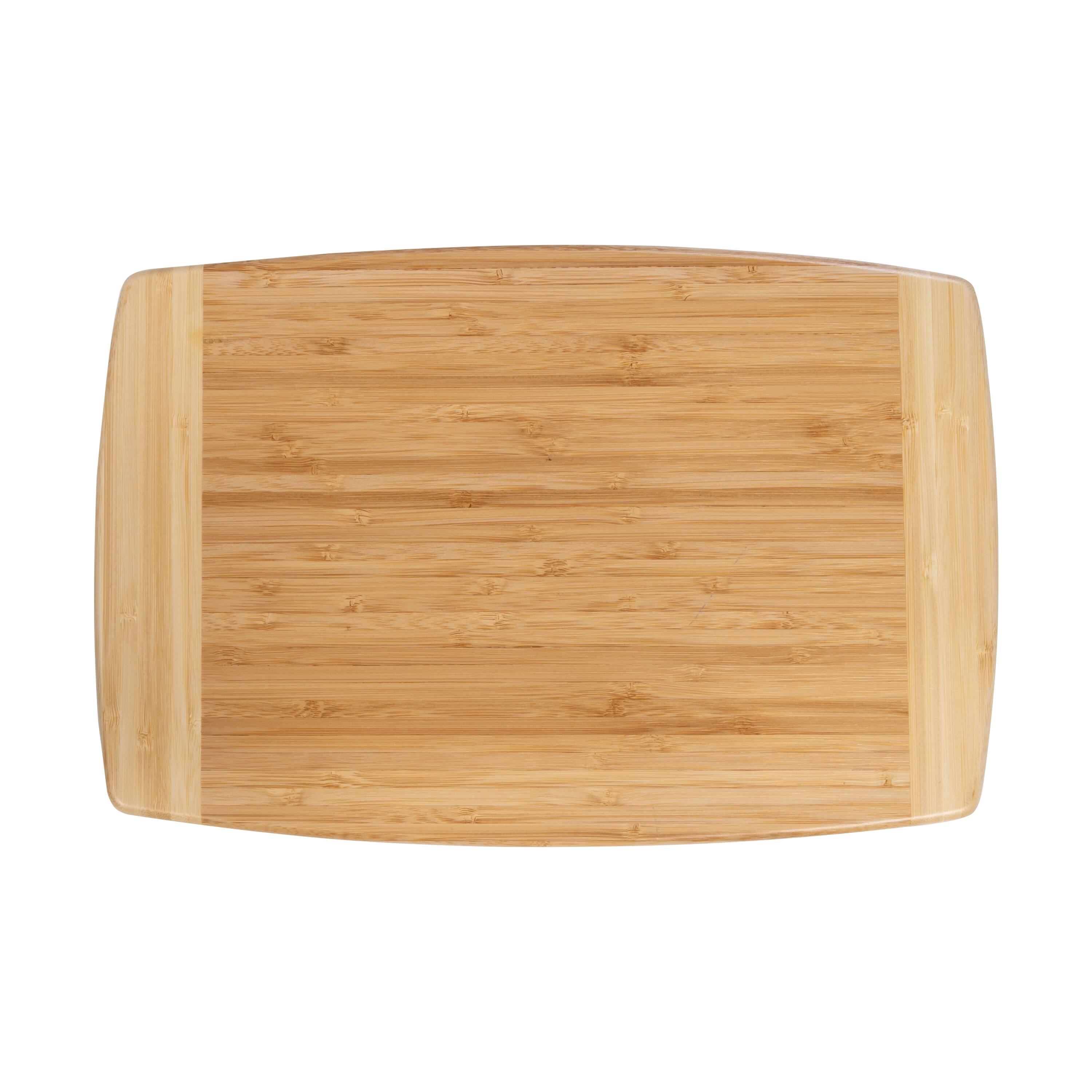 Honey Can Do Joyce Chen Burnished Bamboo Cutting Board, 10&#x27;&#x27; x 15&#x27;&#x27;