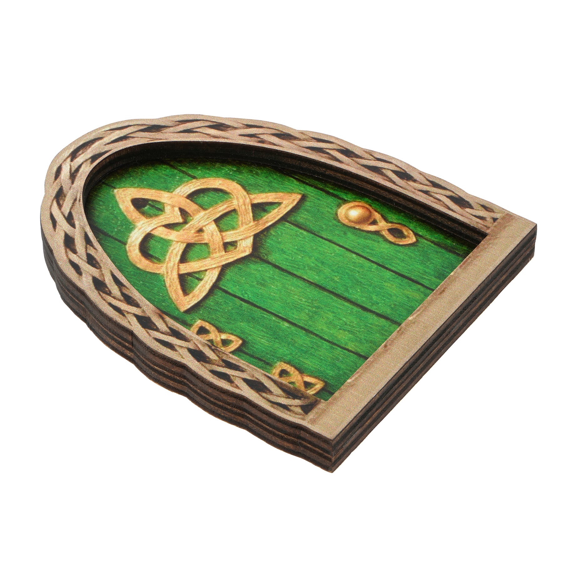 Miniature Green Fairy Door by Make Market&#xAE;