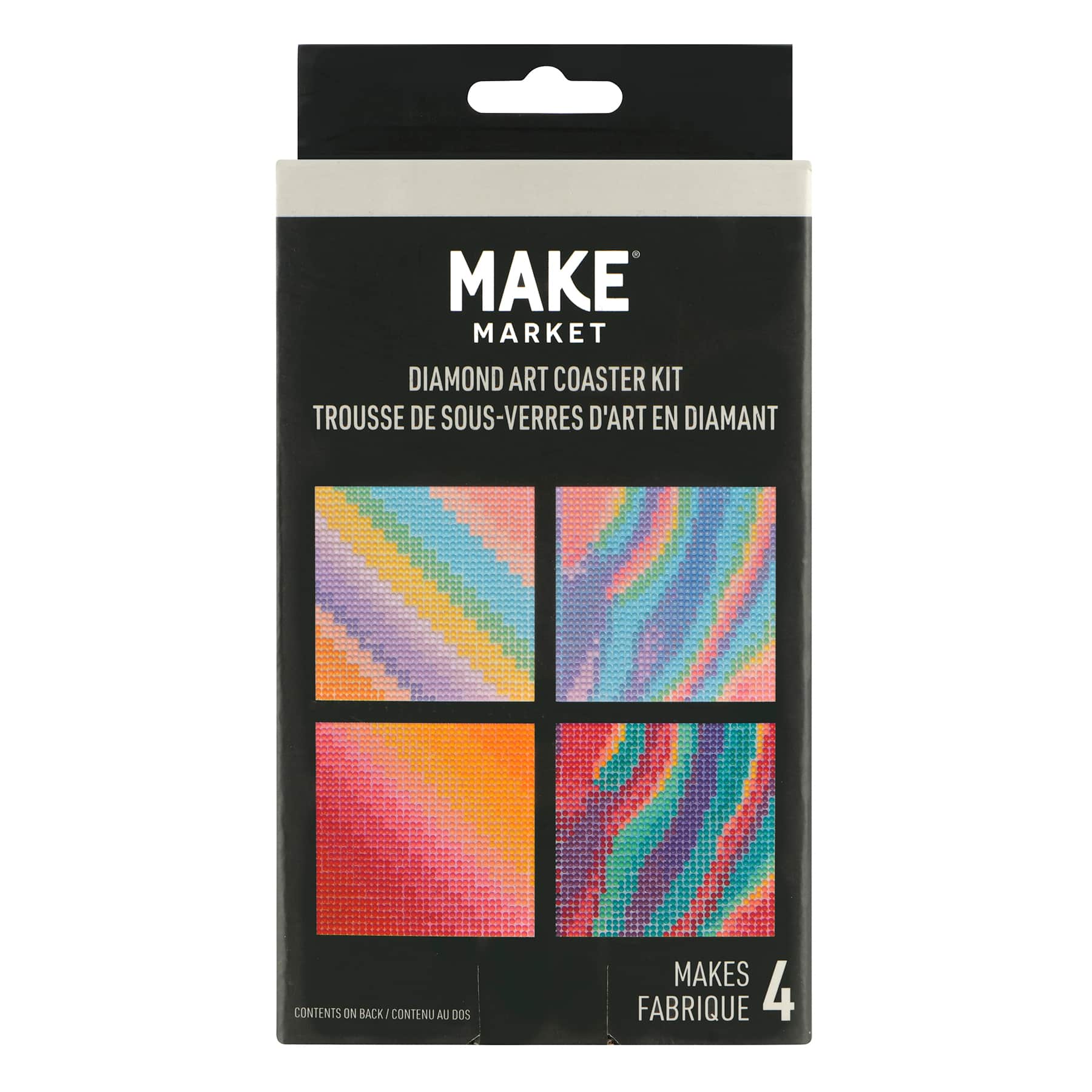 Ombre Diamond Art Coaster Kit by Make Market&#xAE;