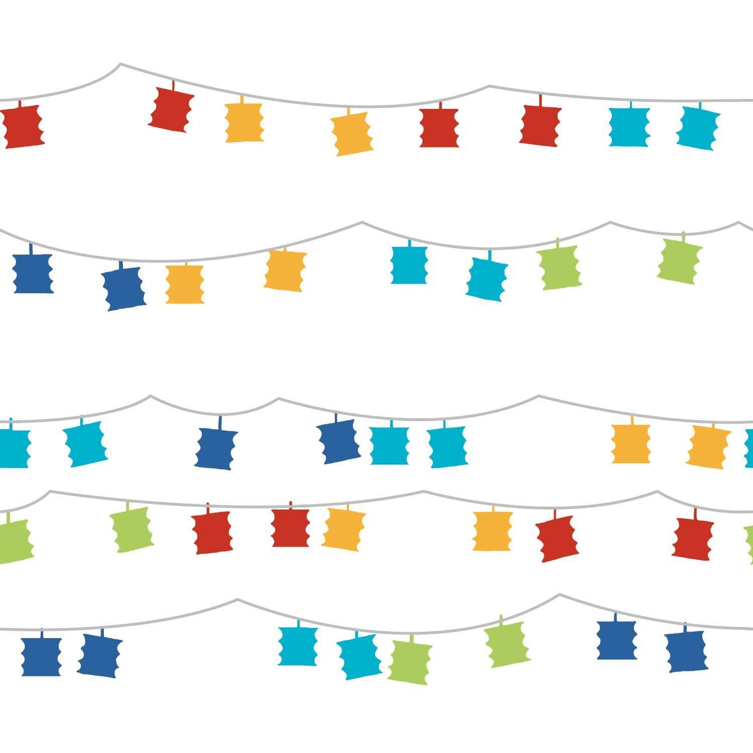 RoomMates Lanterns Peel & Stick Wallpaper