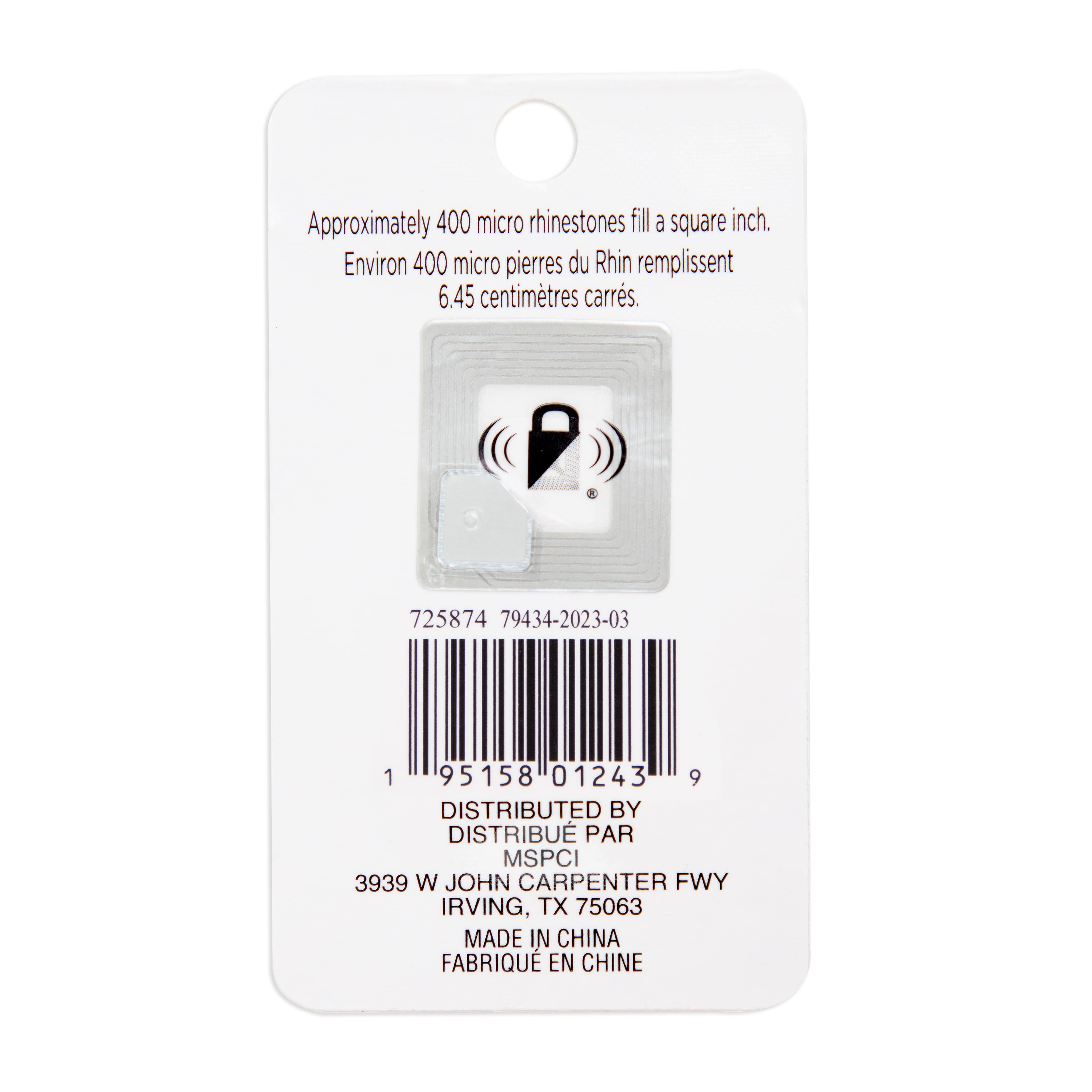 1.2mm Glass Micro Rhinestones by Bead Landing&#x2122;, 0.7oz.