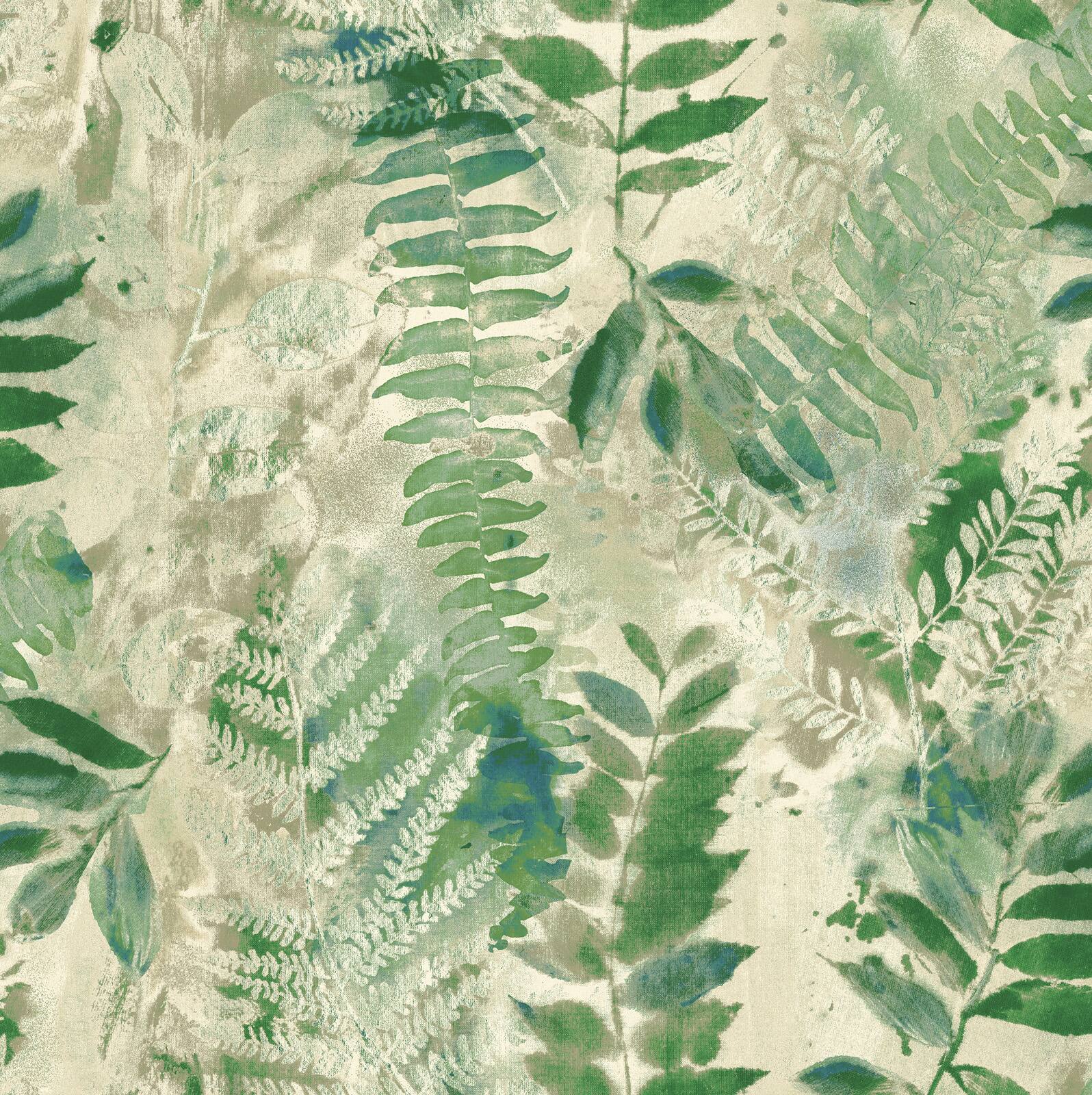 Surface Style Fern Memory Peel & Stick Wallpaper