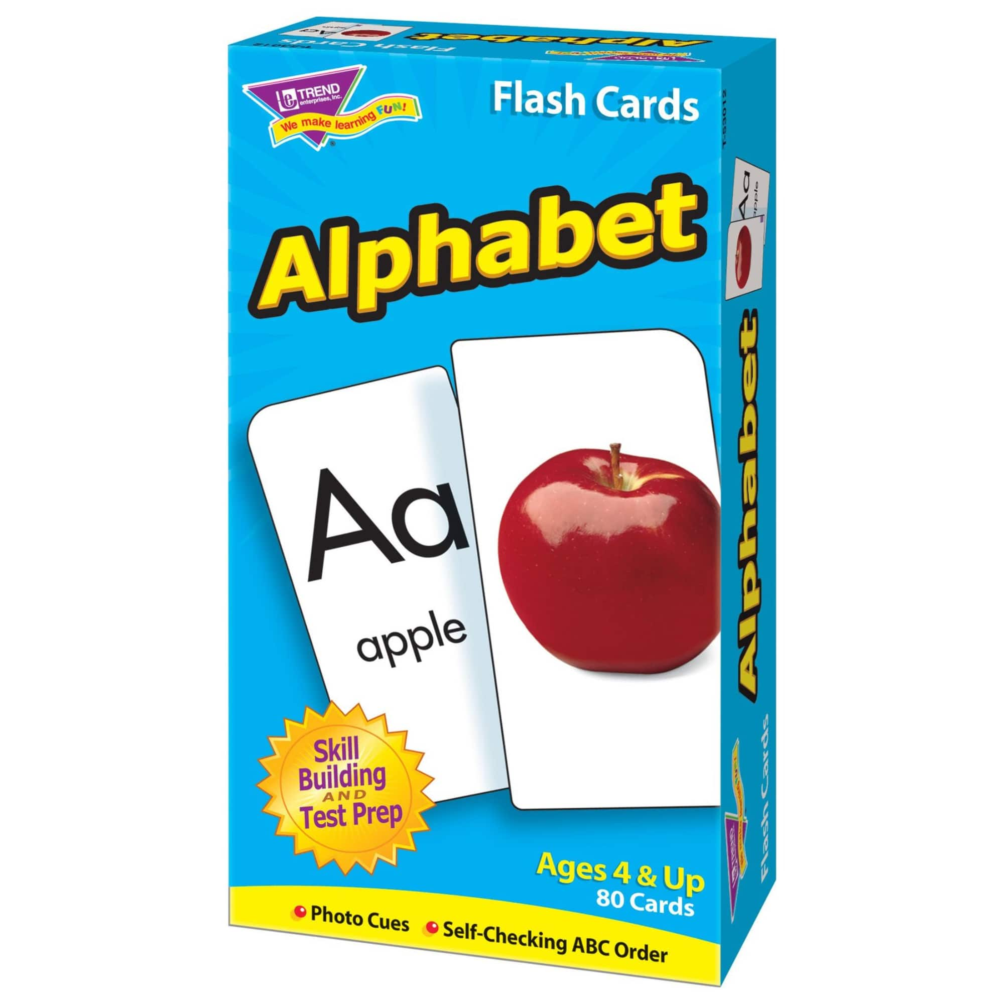 Trend Enterprises&#xAE; Alphabet Skill Drill Flash Cards