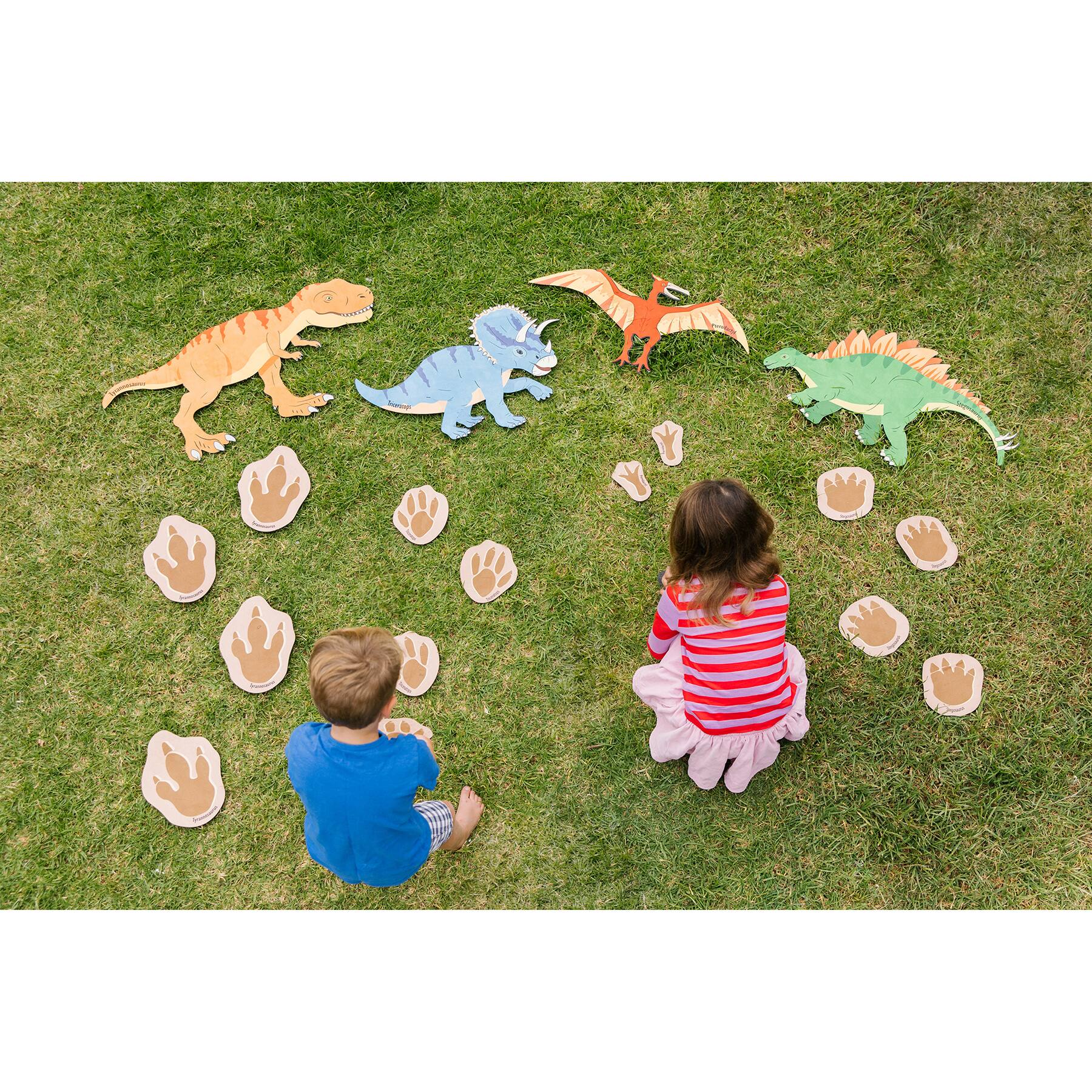The Freckled Frog Chasing Dinosaurs Mat Set