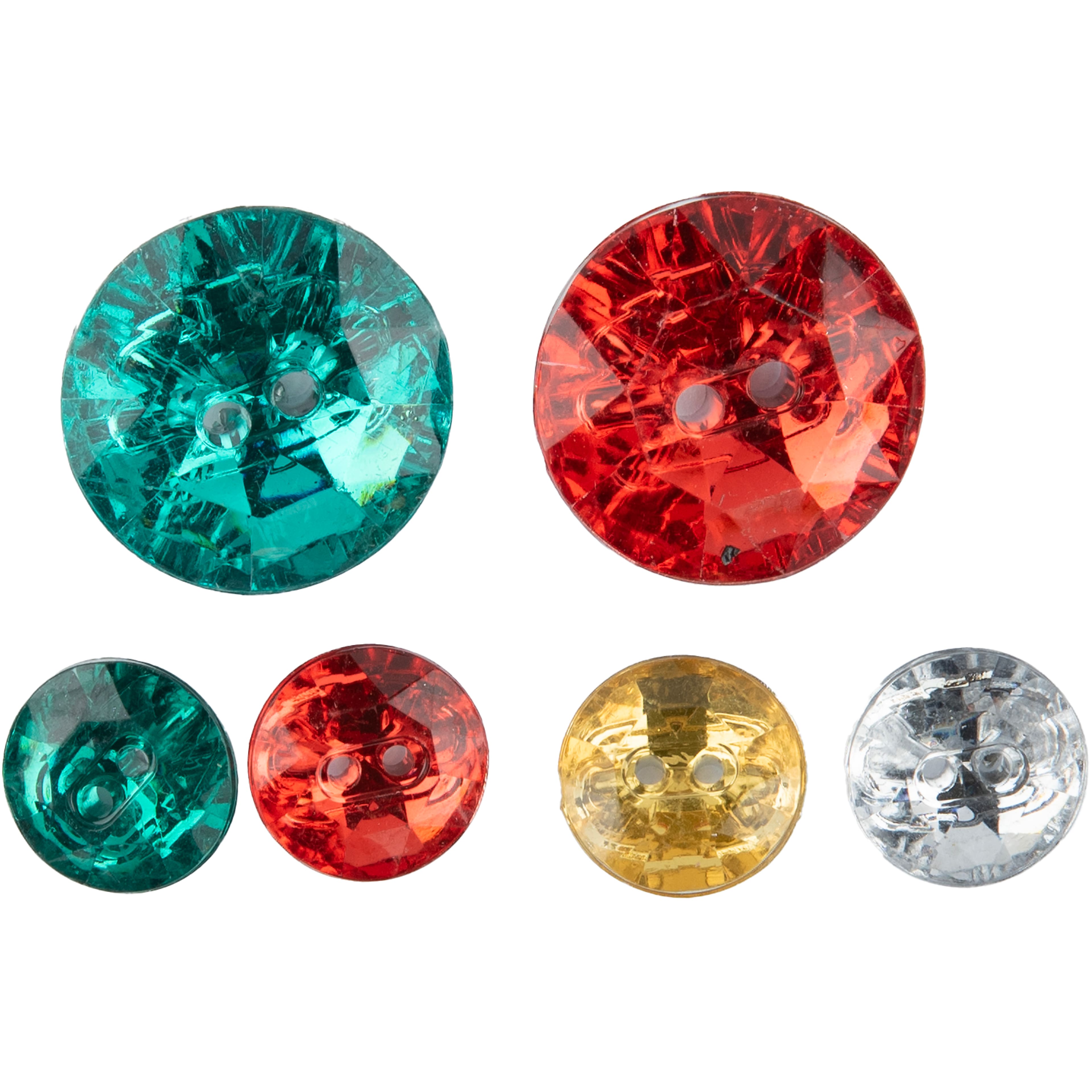 Favorite Findings&#x2122; Christmas Gem Button Mix