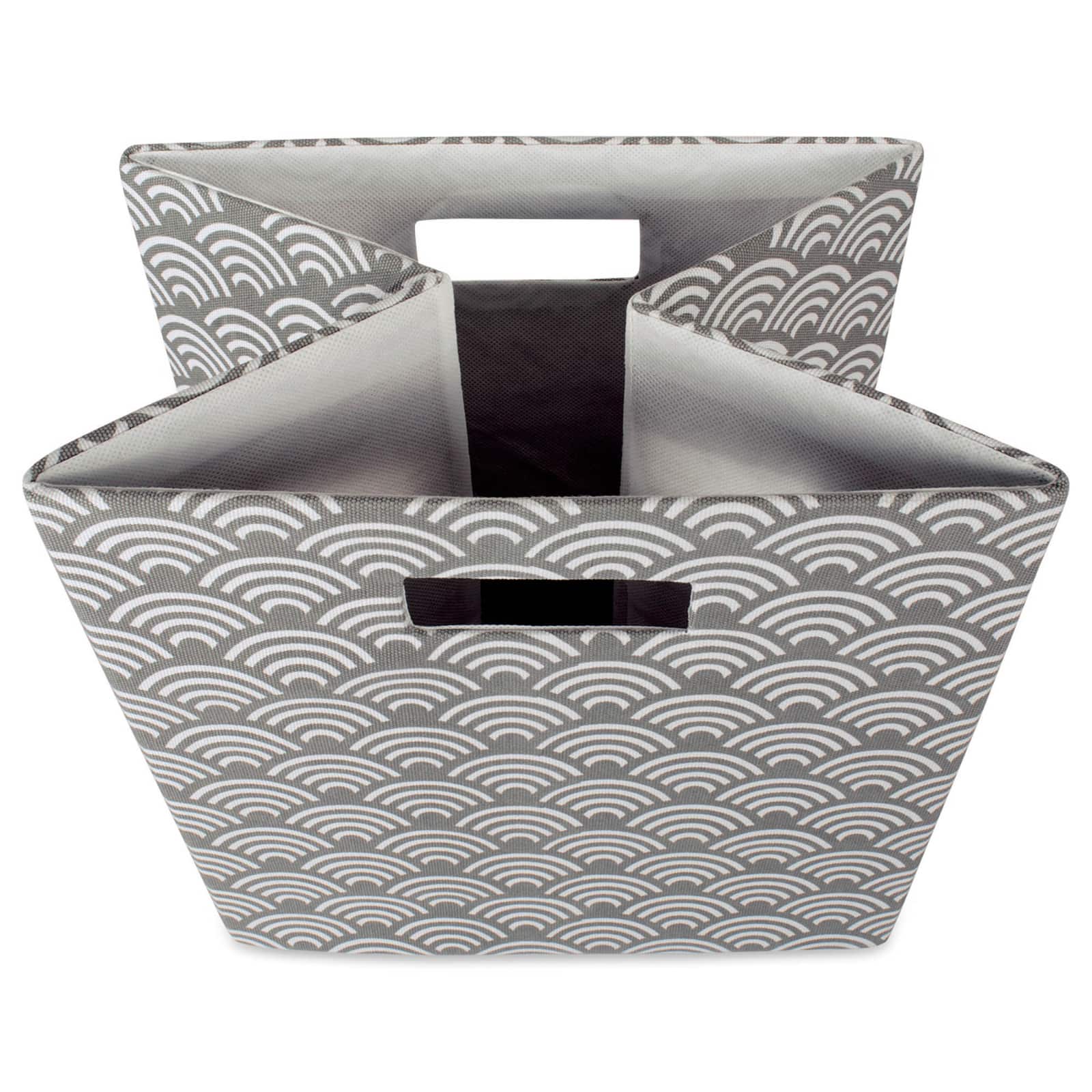 DII&#xAE; 13&#x22; Polyester Waves Storage Cube