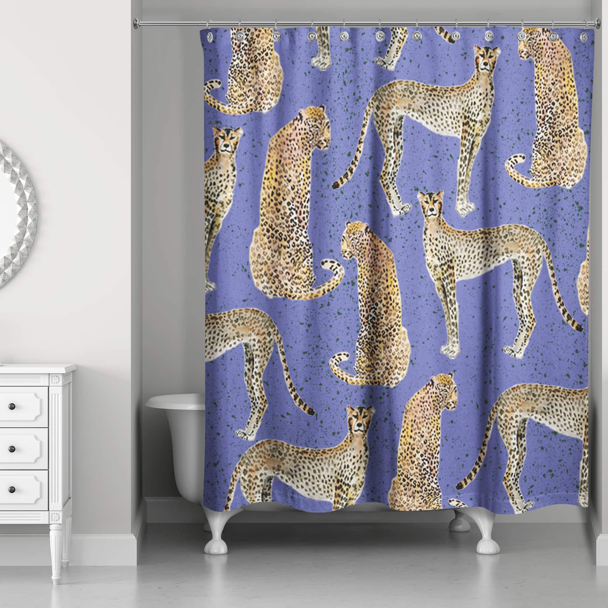 Cheetah Shower Curtain