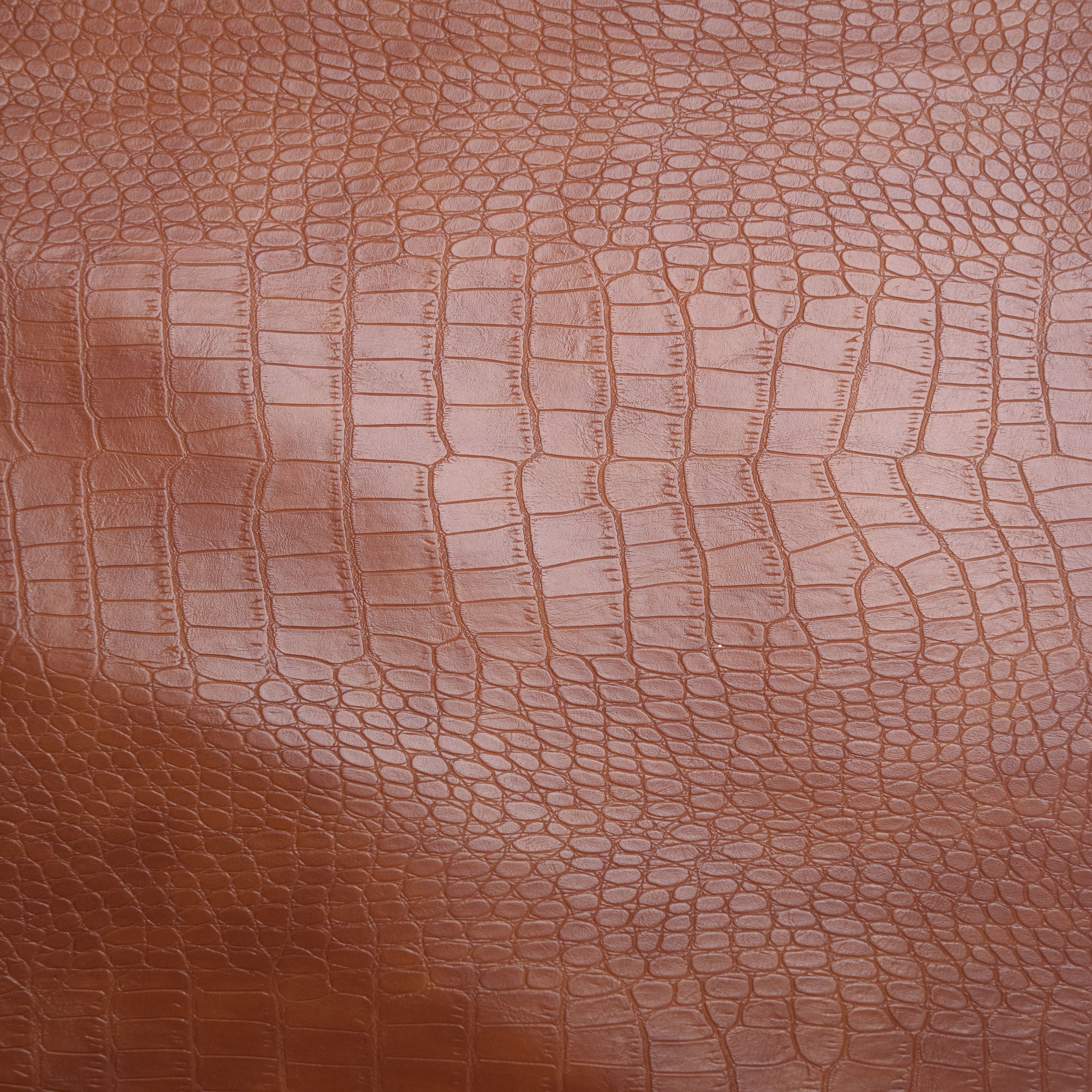 Feldman Tan Reptile Faux Leather