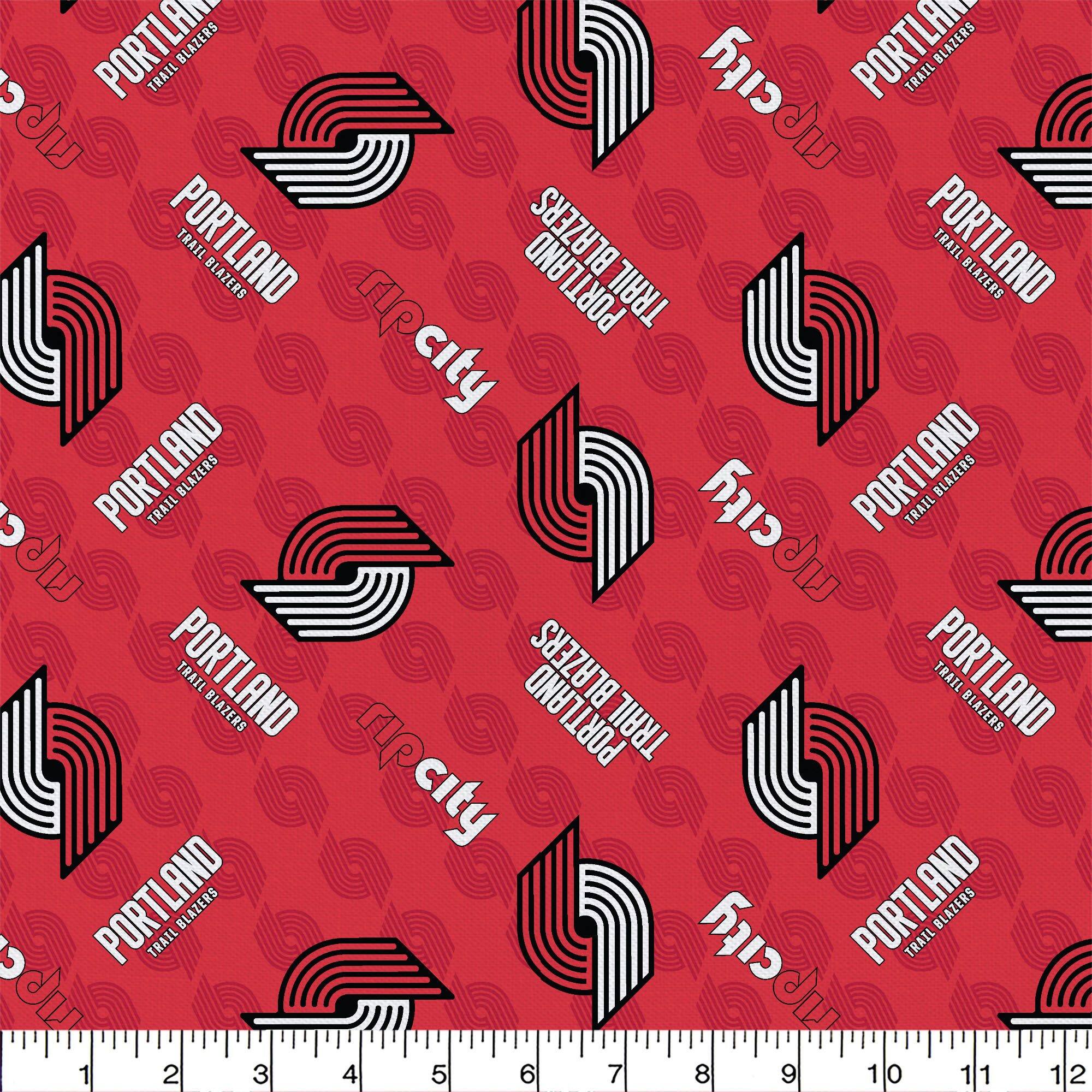 Camelot Fabrics NBA Portland Trail Blazers Cotton Precut Fabric Bundle