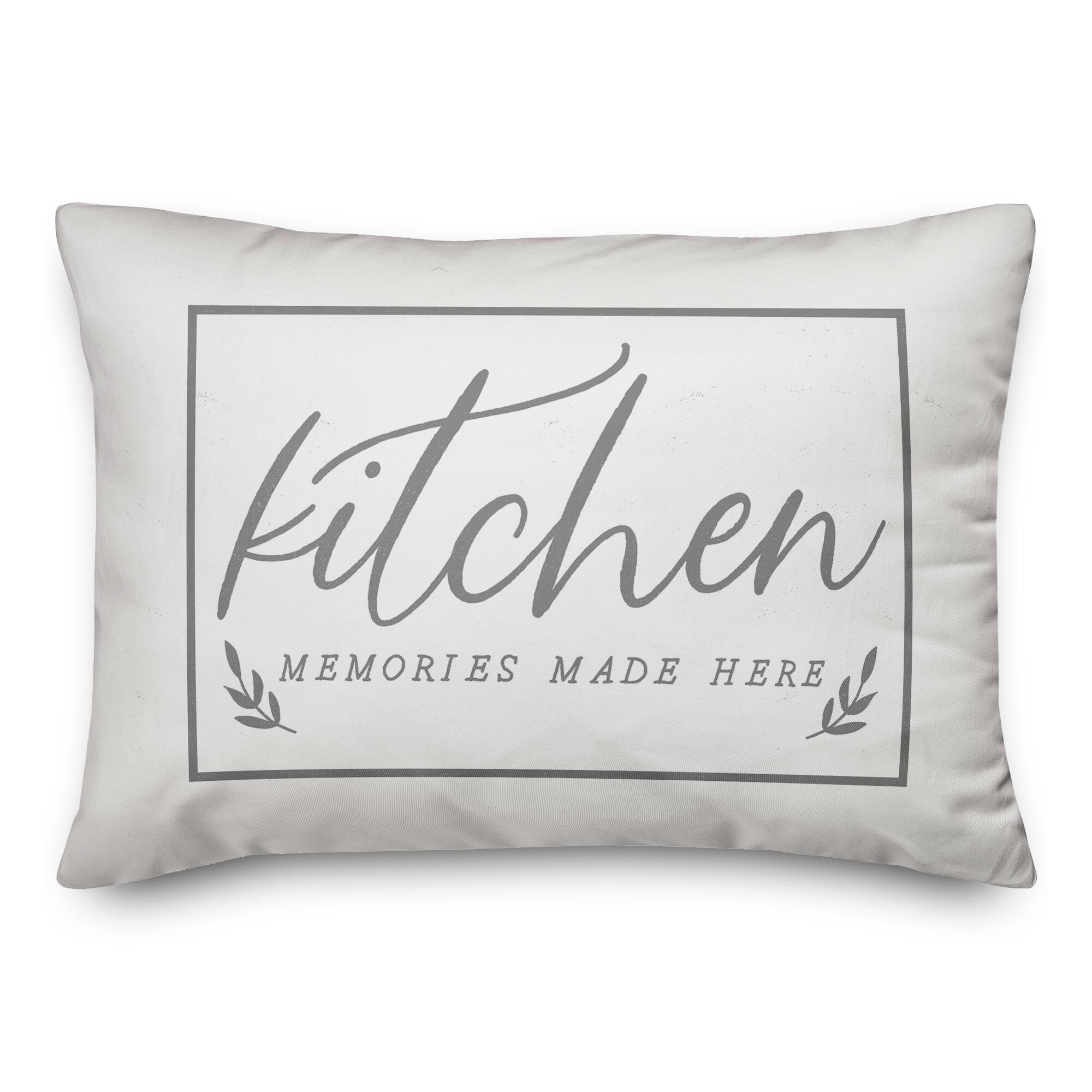 Kitchen Memories 20&#x22; x 14&#x22; Throw Pillow