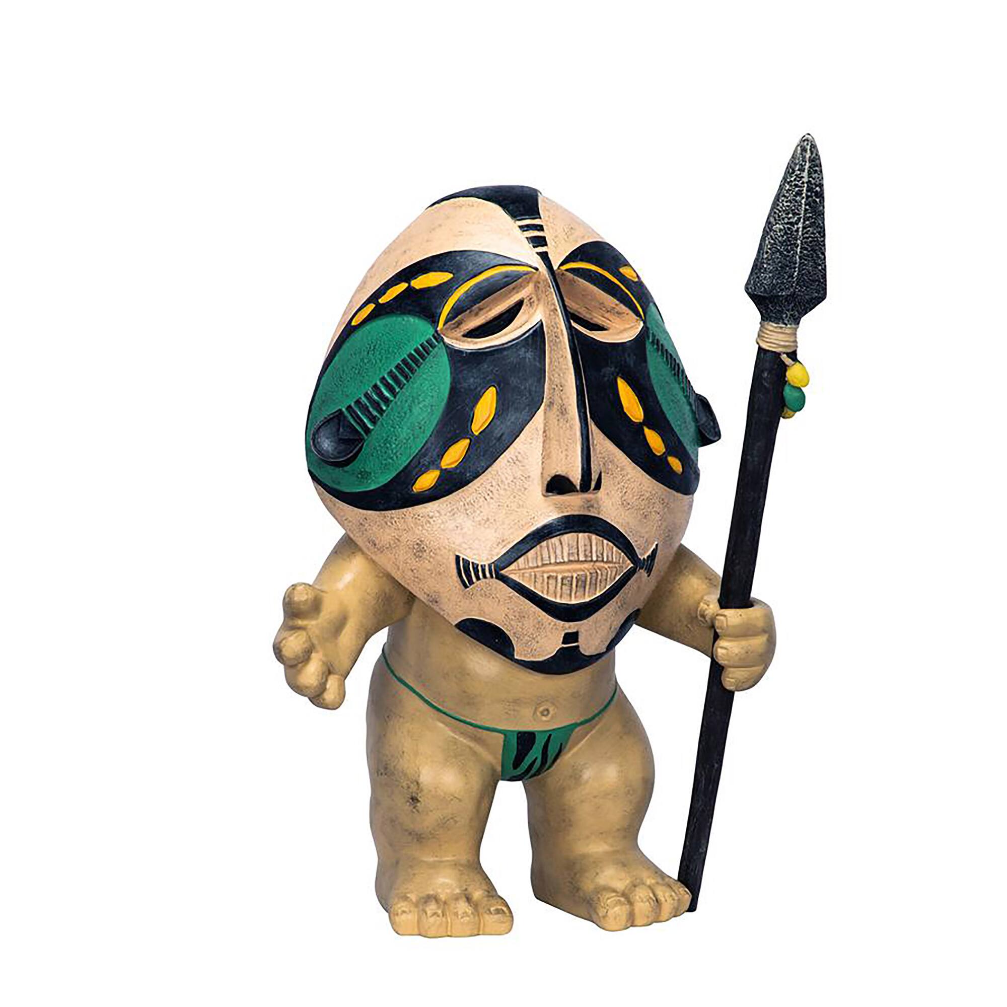 Design Toscano 20" Ibo-Odo the Warrior Garden Statue