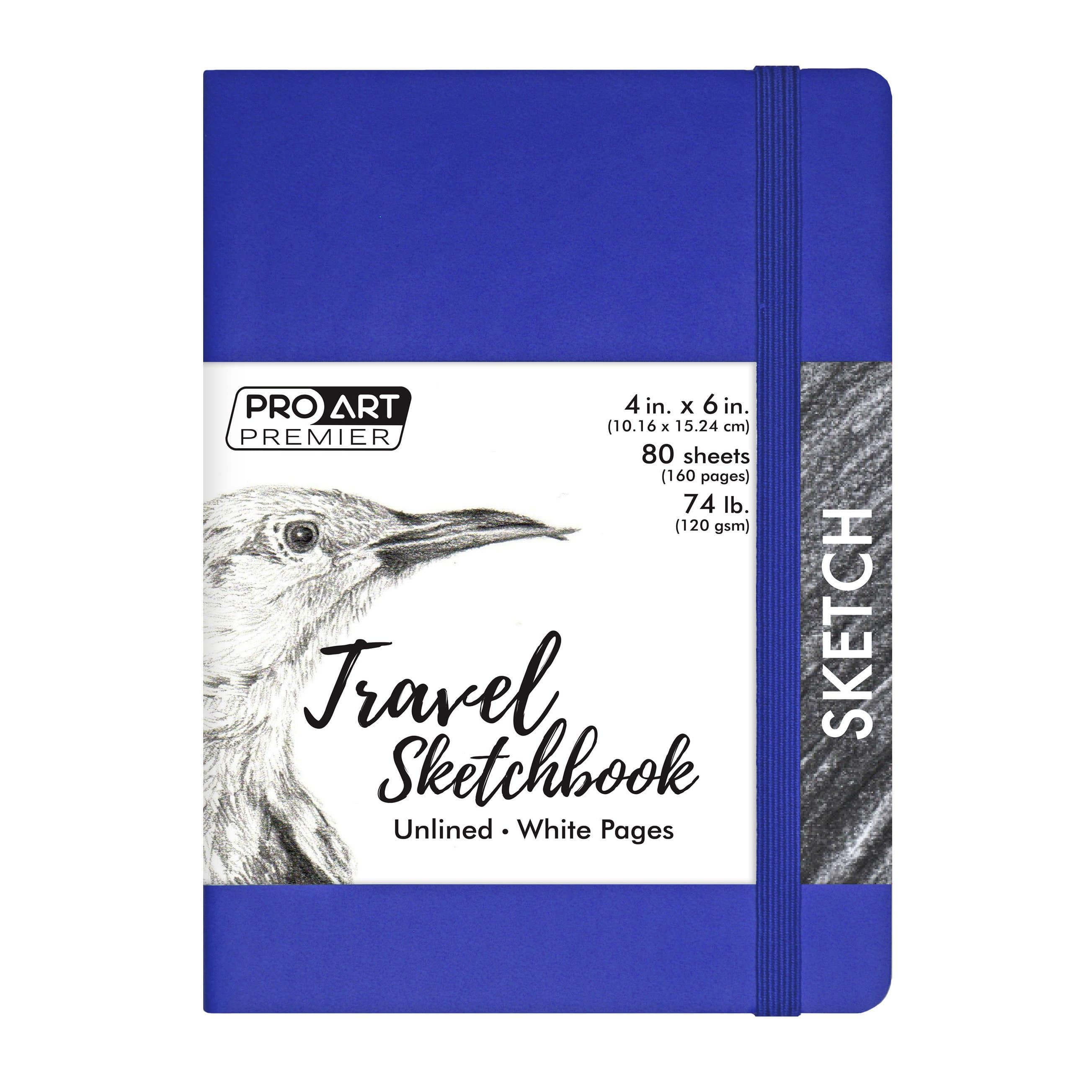 Pro Art&#xAE; Premier Royal Blue Travel Sketchbook