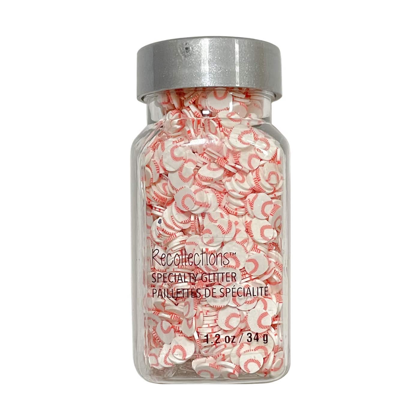 12 Pack: Baseball Specialty Glitter Shapes by Recollections™