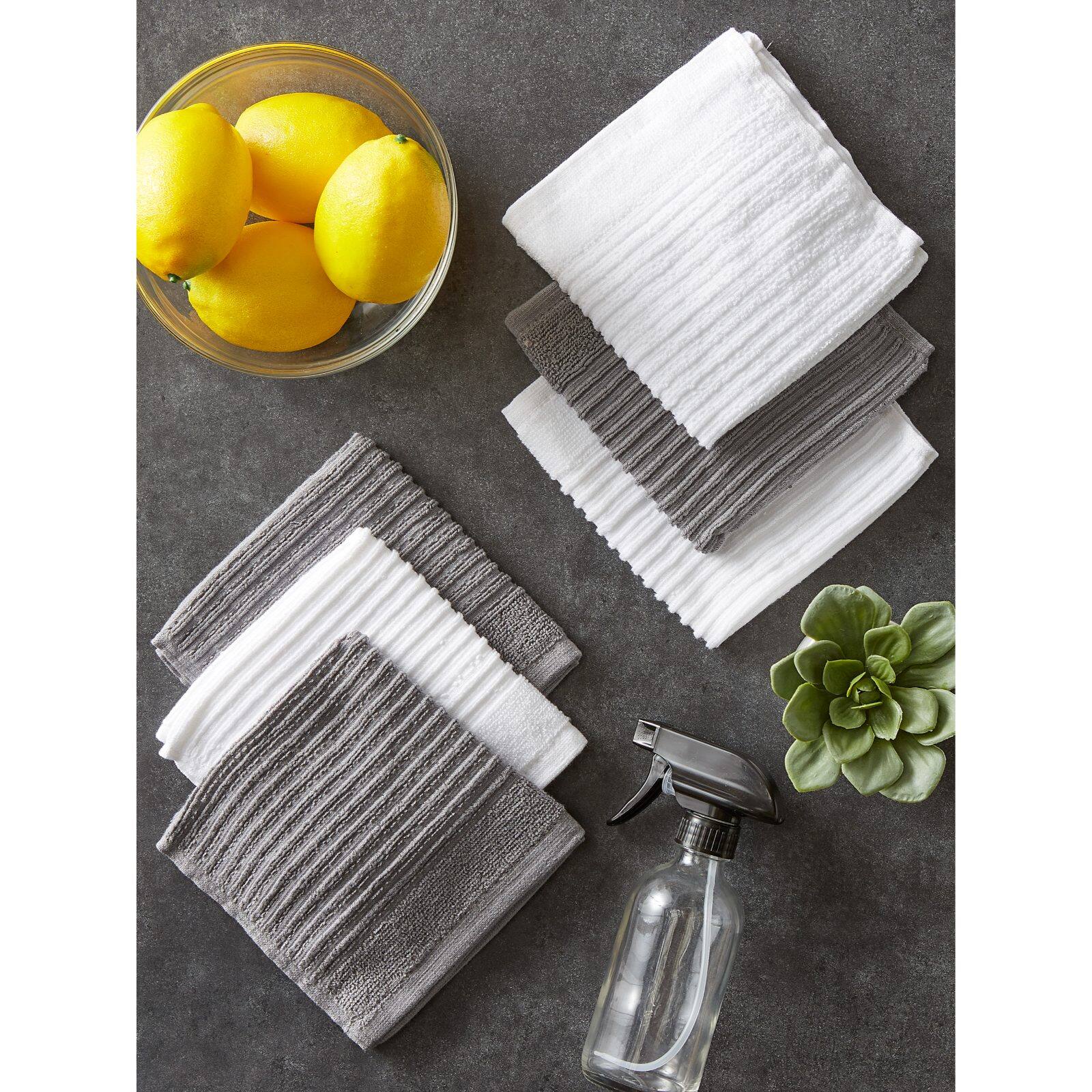 DII&#xAE; Ribbed Terry Dishcloths, 6ct.