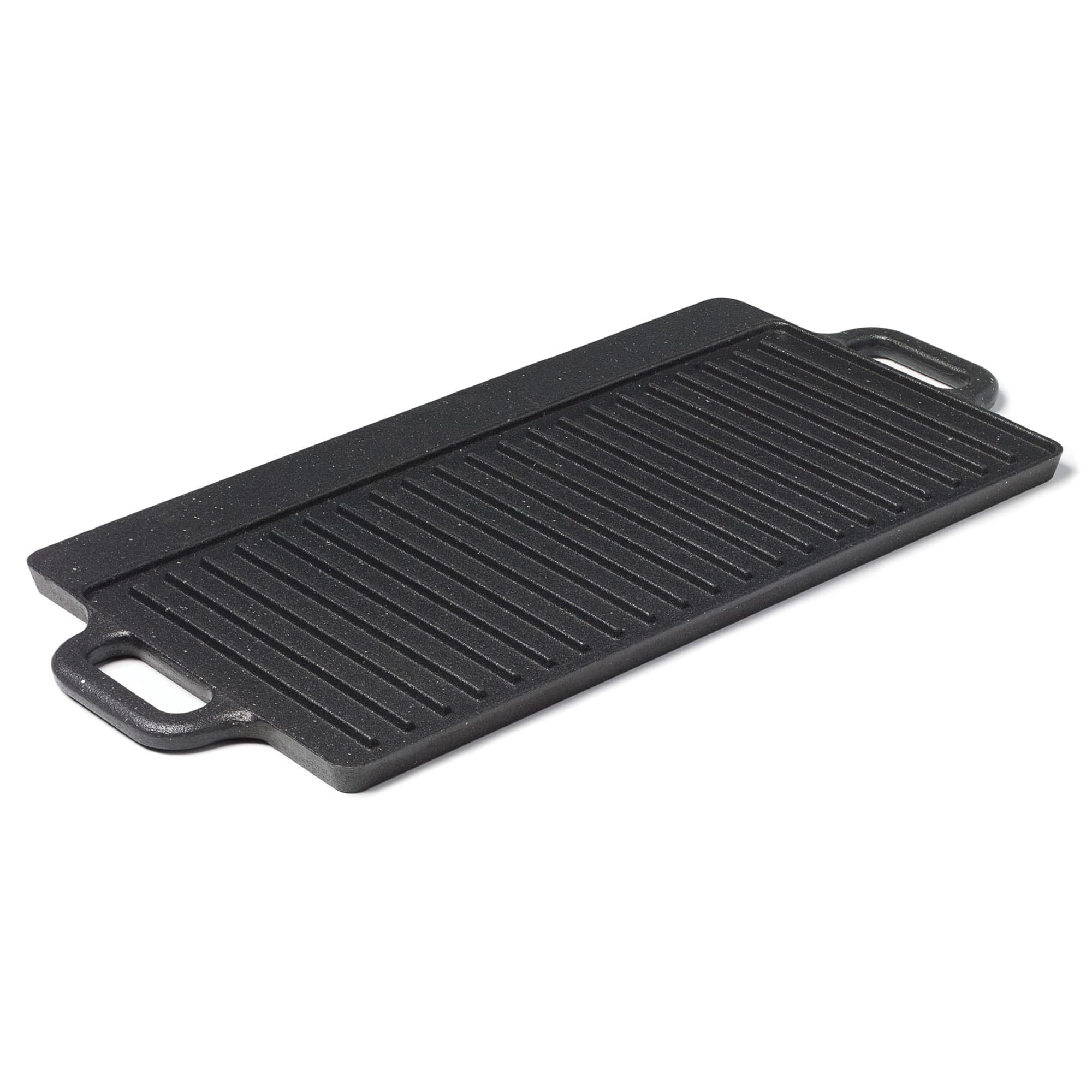 THE ROCK by Starfrit Traditional Cast Iron Reversible Grill Griddle