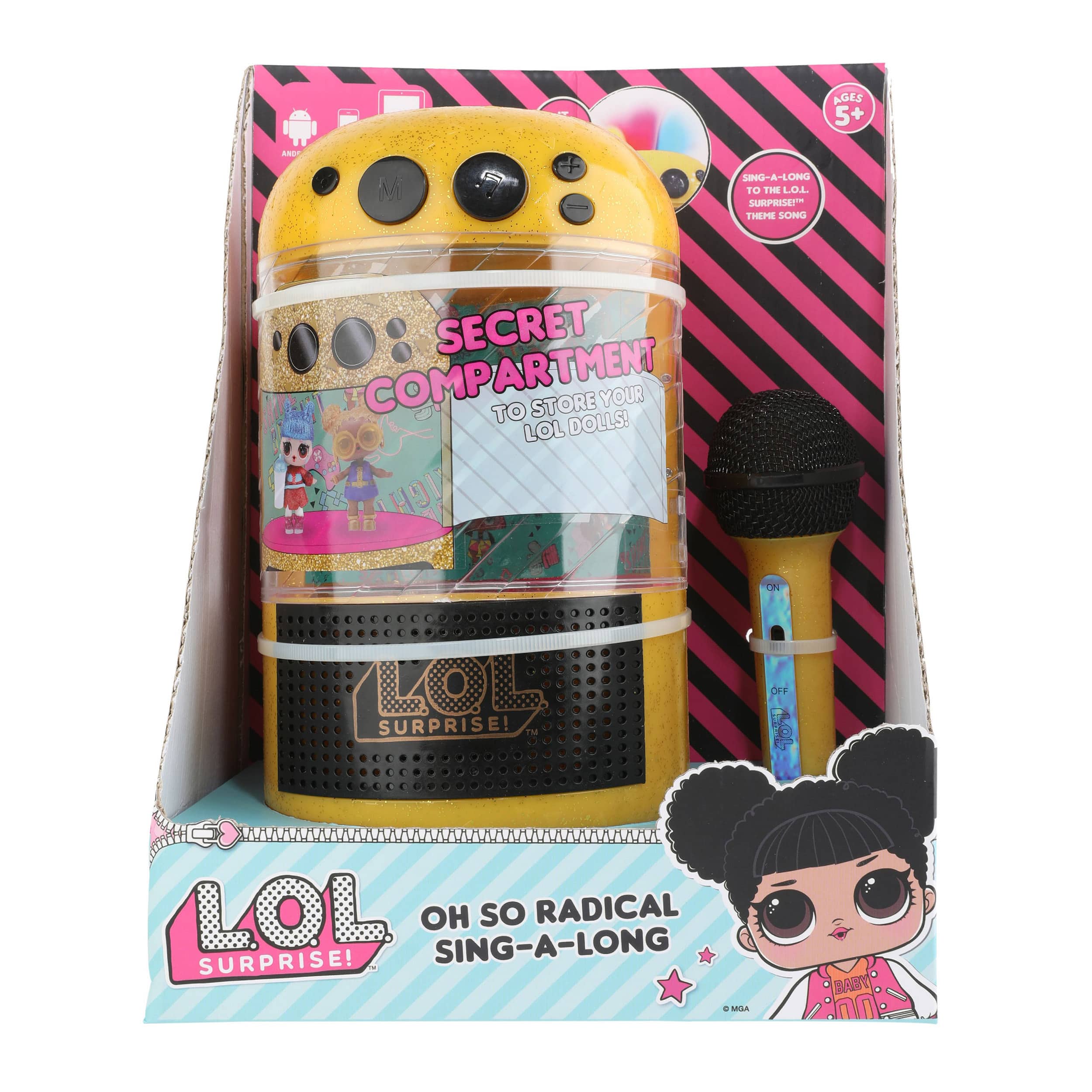 LOL Surprise! Oh So Radical Sing-A-Long Karaoke Speaker