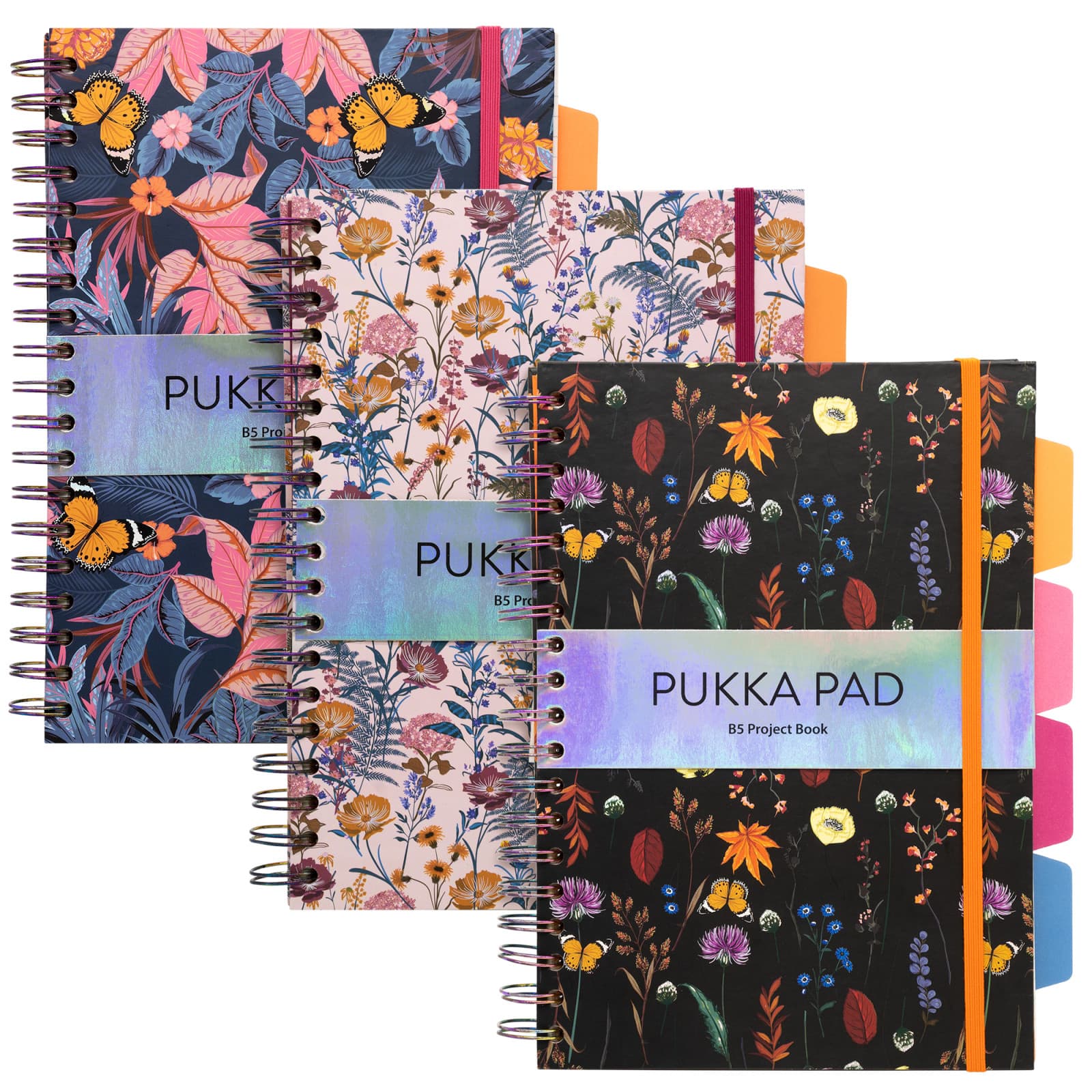 Pukka Pads B5 Bloom Project Book Set