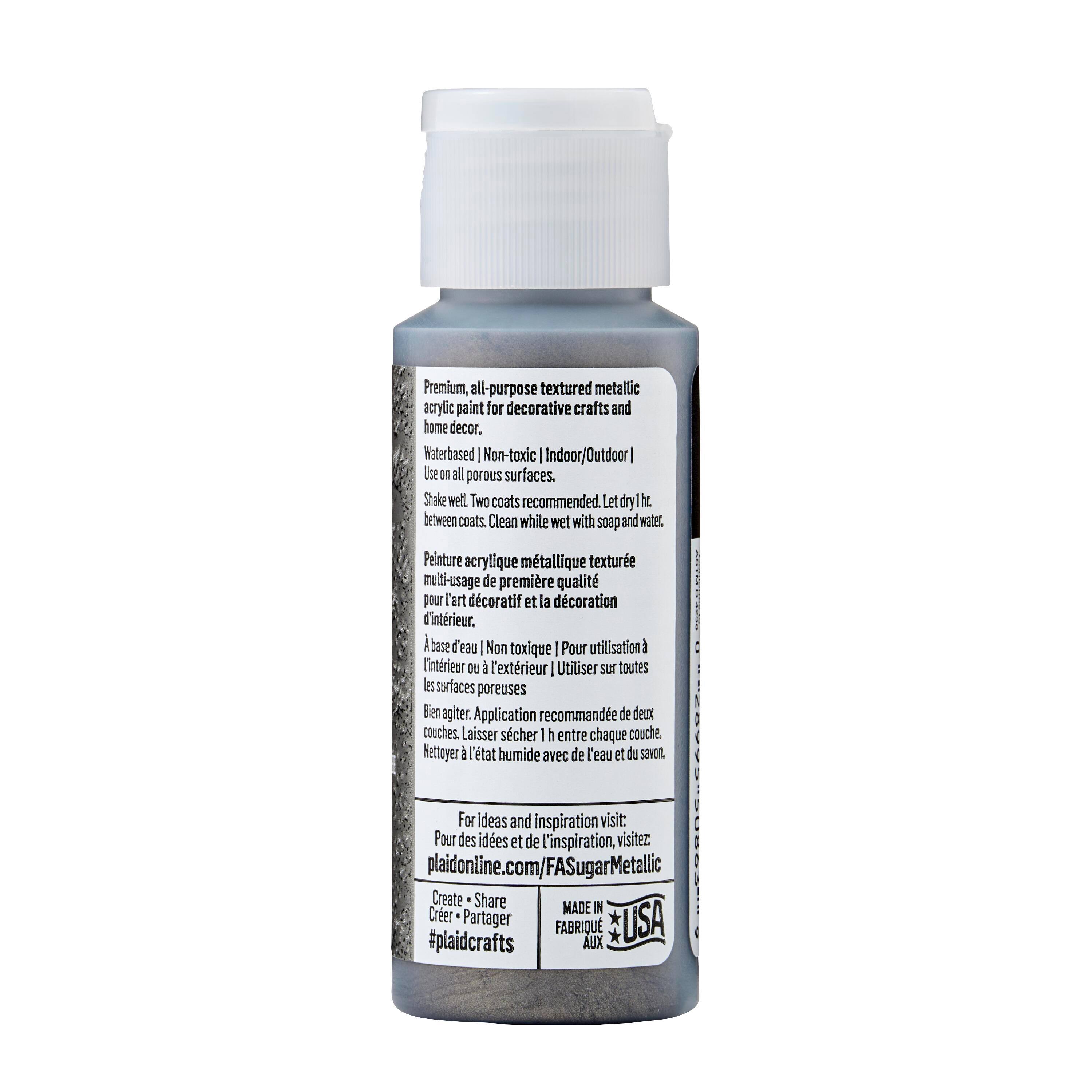 FolkArt&#xAE; Sugar Metallic&#x2122; Acrylic Paint