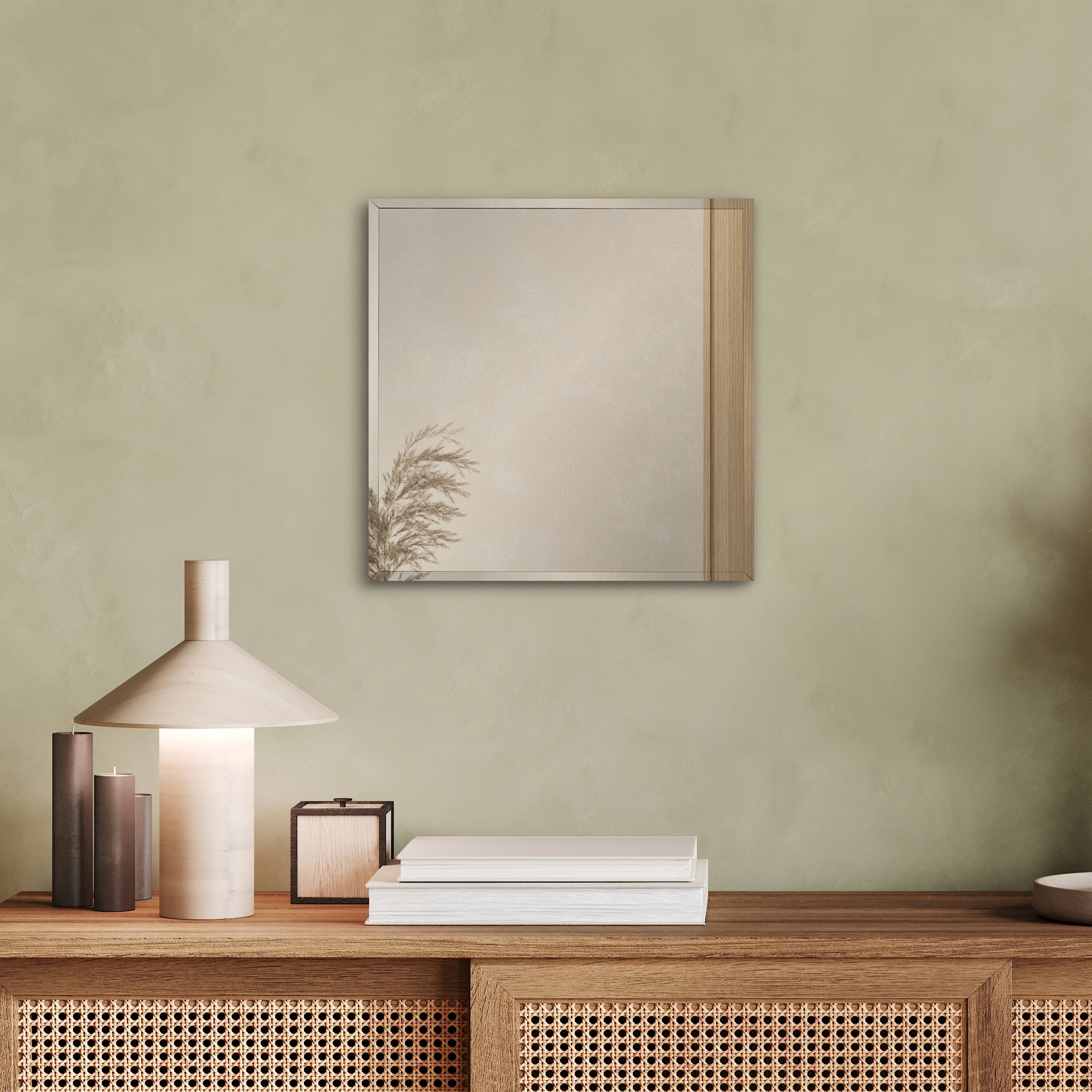 5.8" Square Beveled Glass Mirror by Make Market®