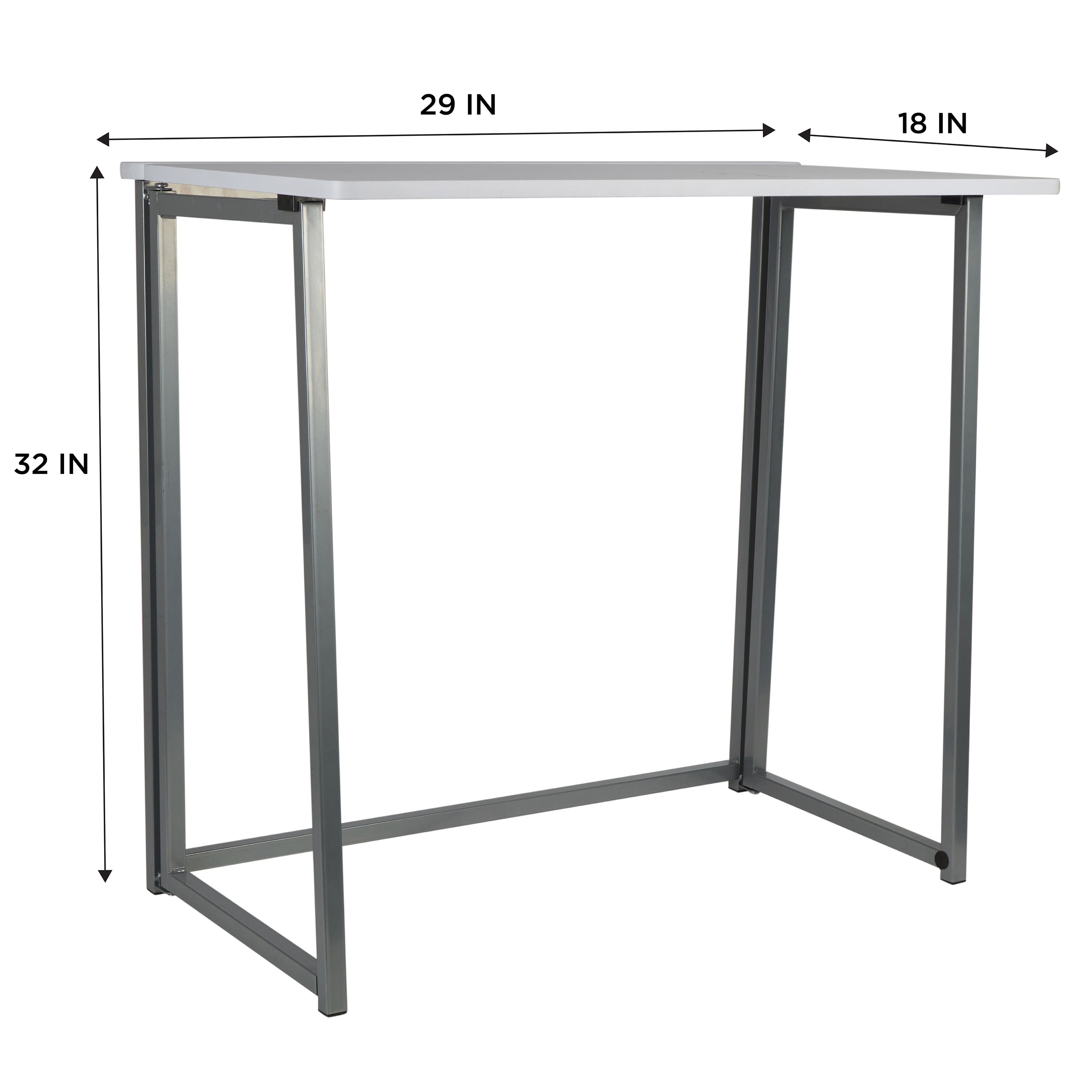 Organize It All 29" x 18" x 32" Foldable Scratch-Resistant Desk