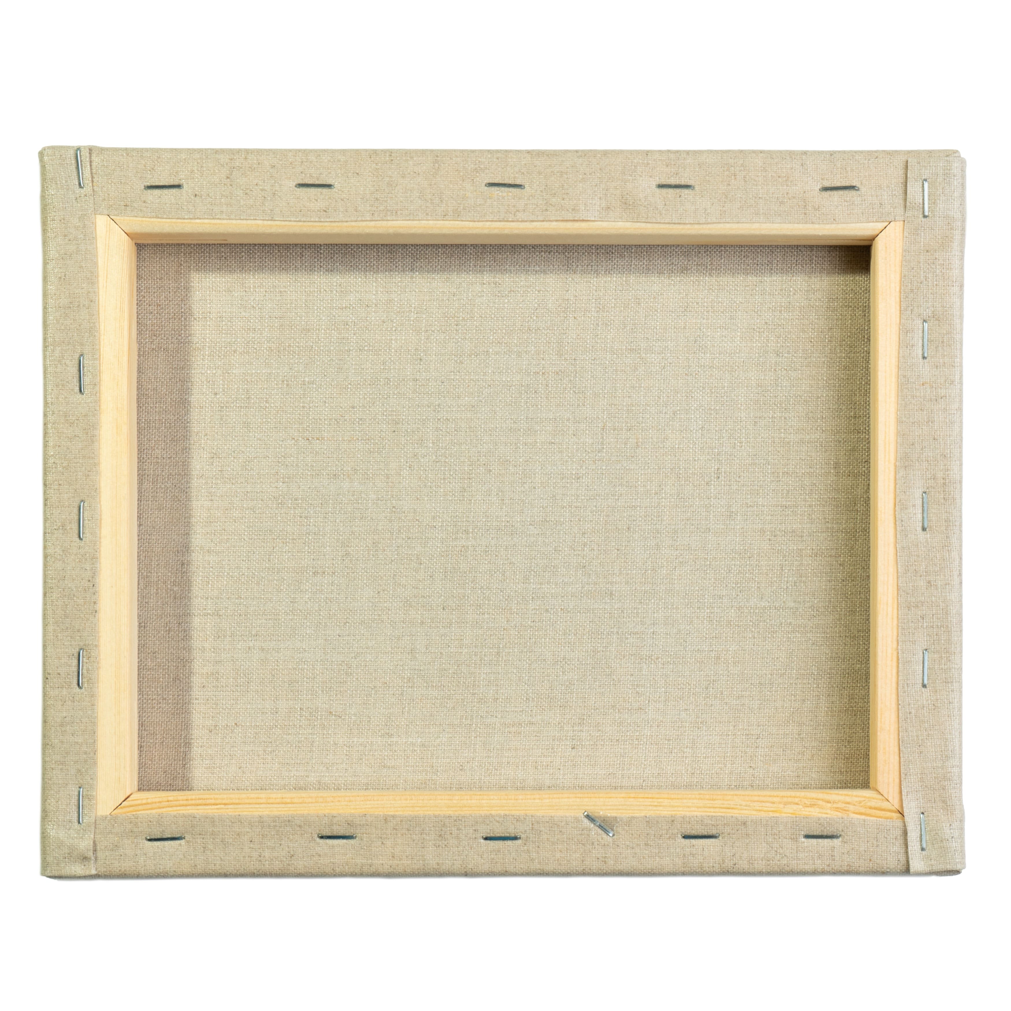 Wexel Art Beige Linen Gesso Primed Canvas