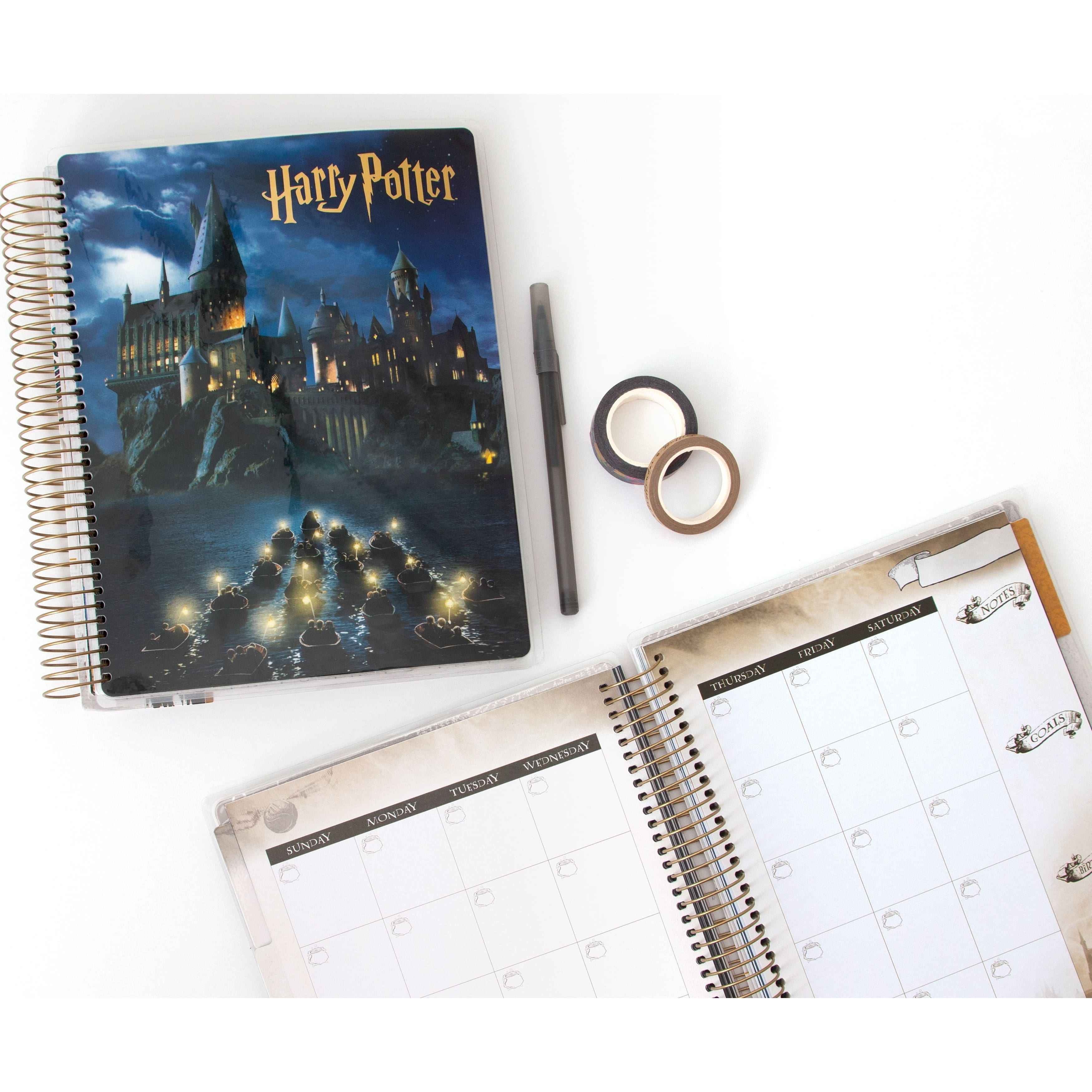 Paper House&#xAE; Life Organized&#x2122; Harry Potter Hogwarts At Night 12-Month Undated Planner