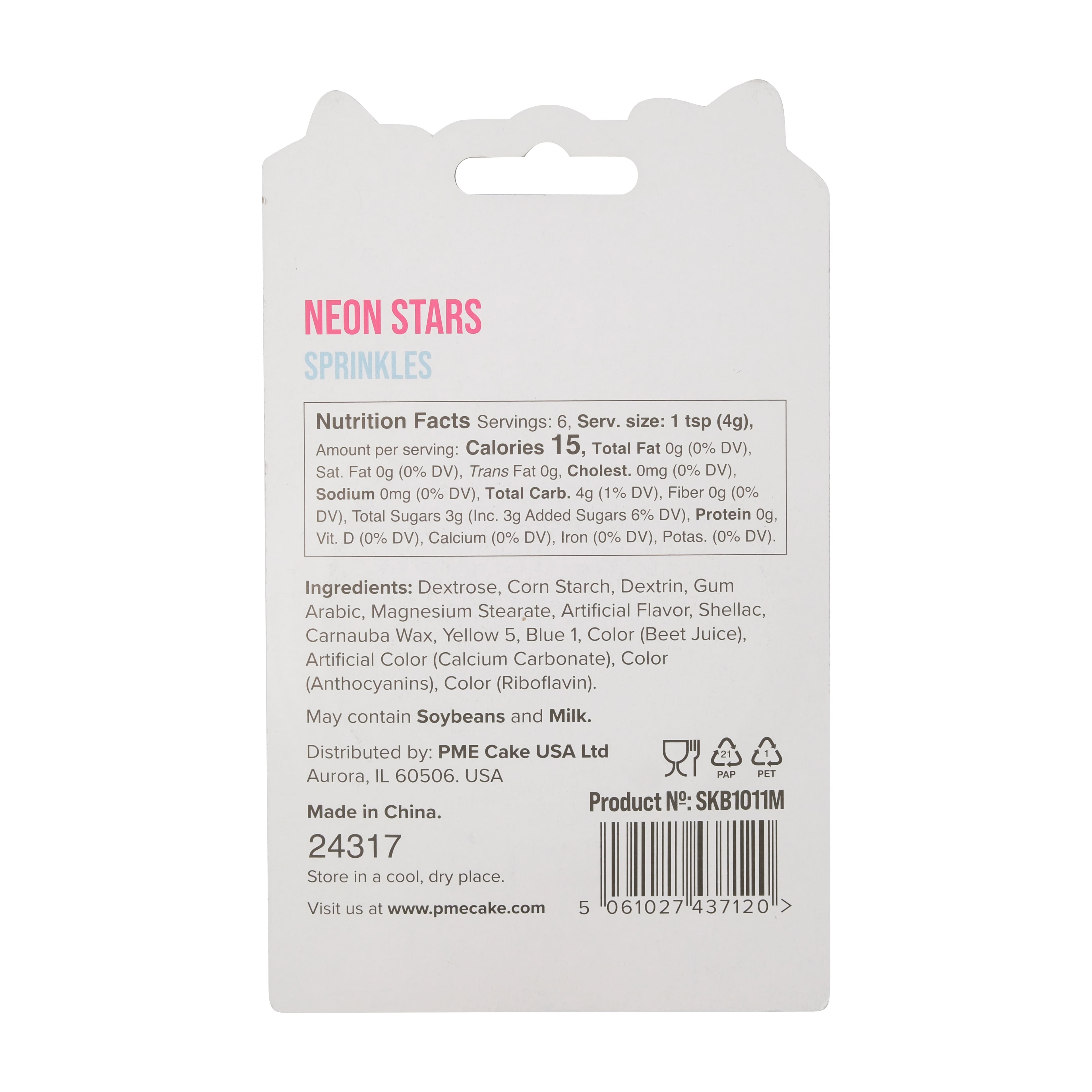 PME Cake Sweet Street&#xAE; Star Sprinkles