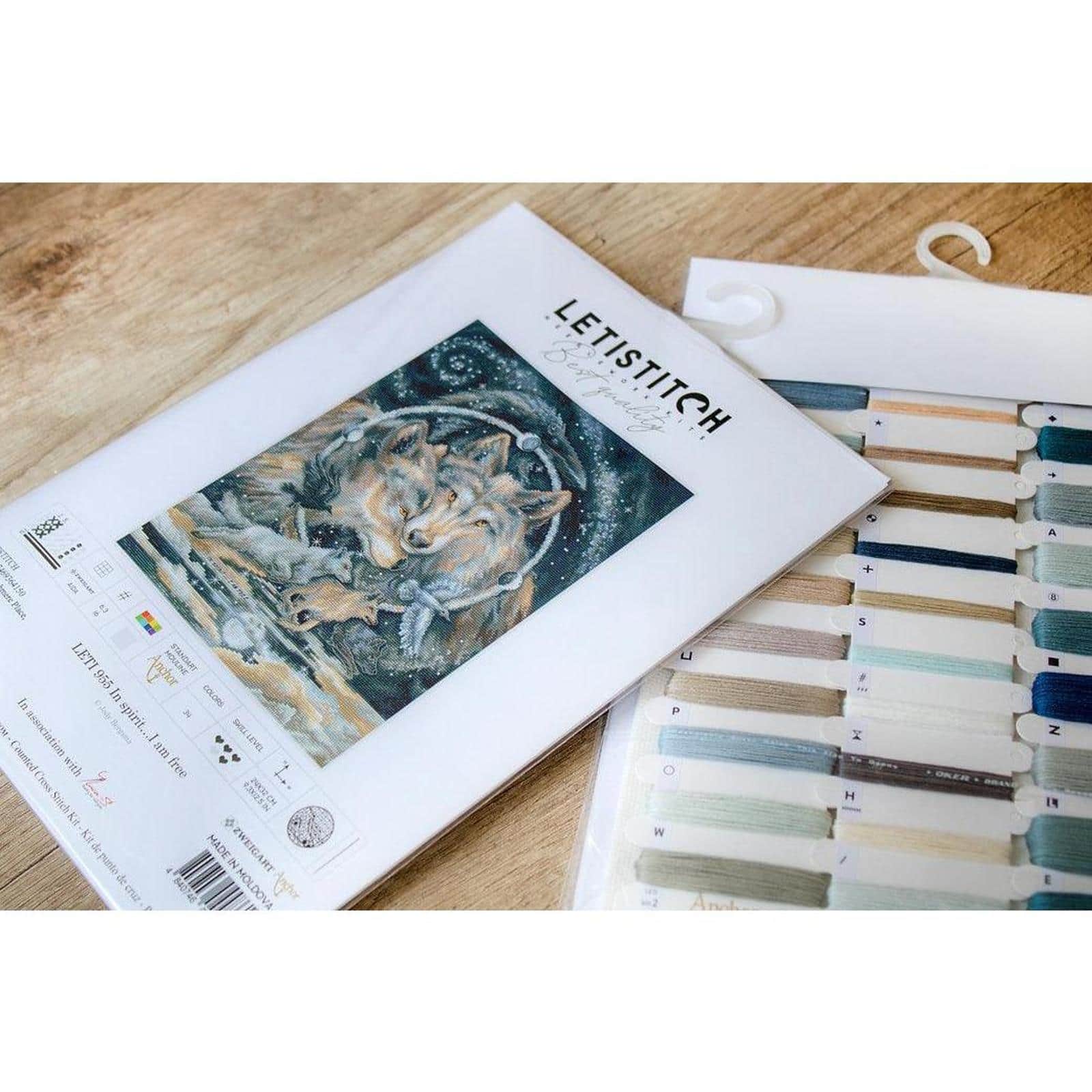 Letistitch In Spirit…I Am Free Counted Cross Stitch Kit