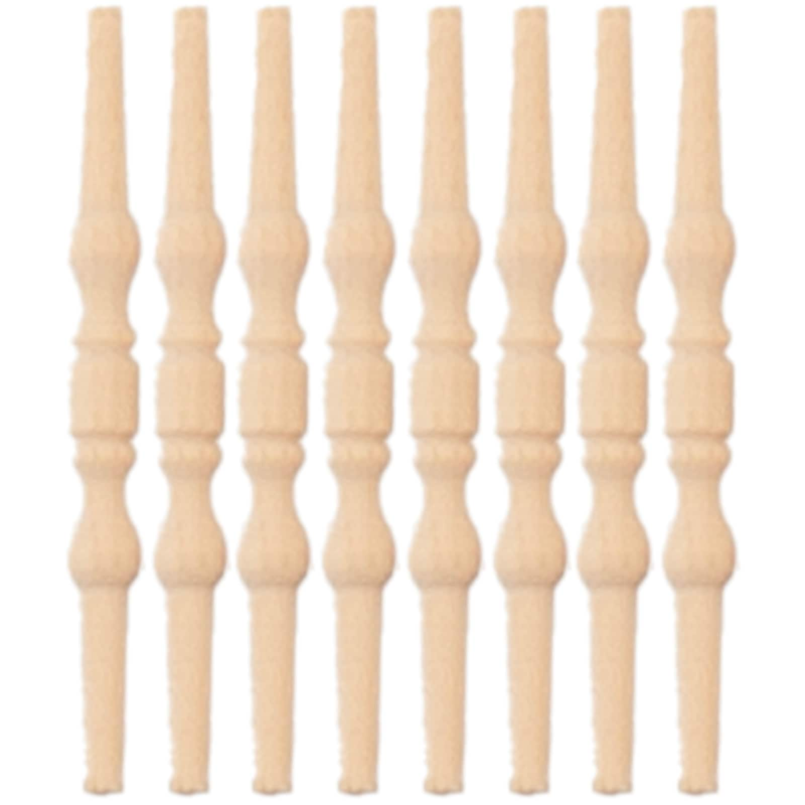 Houseworks&#xAE; Tulip Turned Spindles, 8ct.