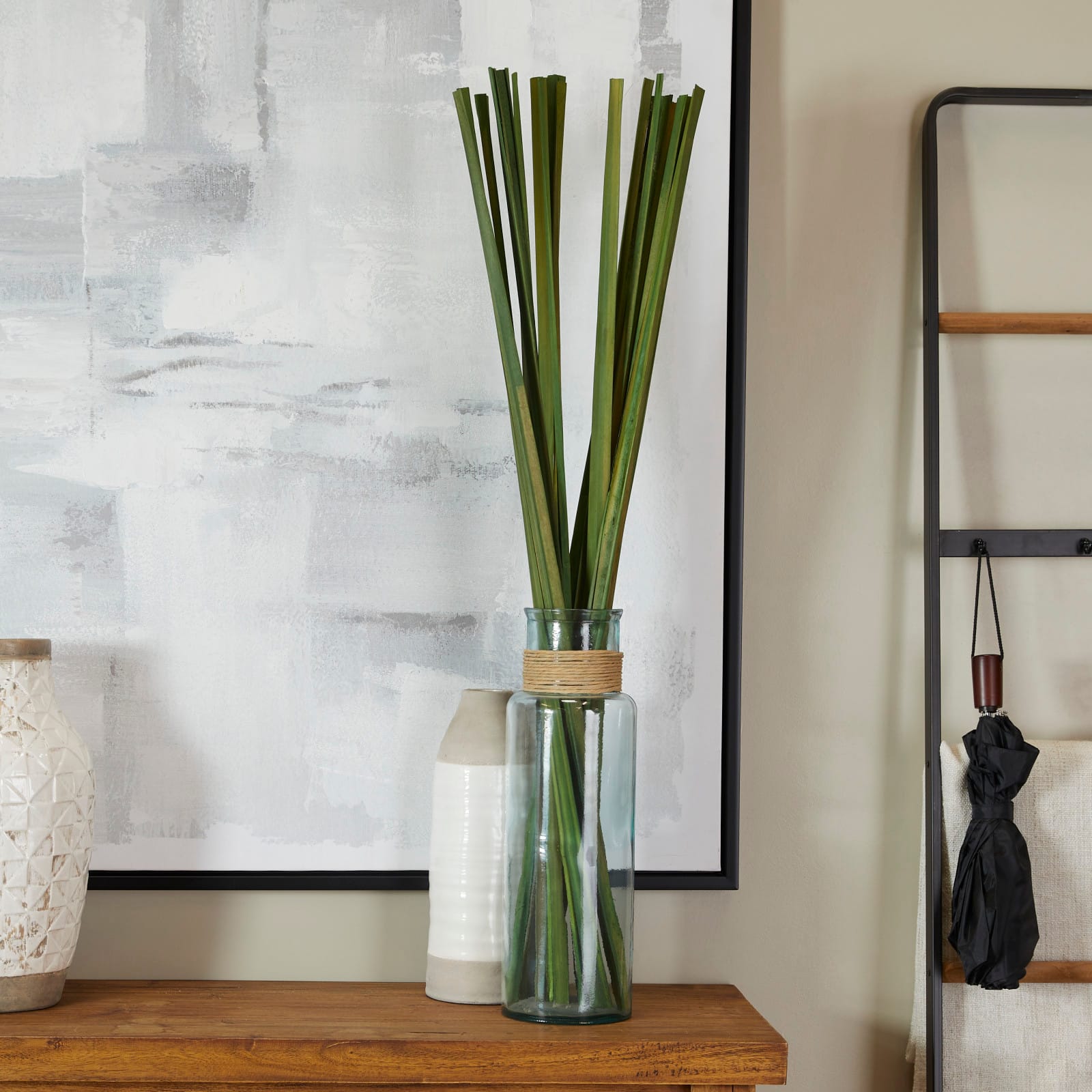 39" Dried Plant Sticks Natural Foliage With Slender Stems