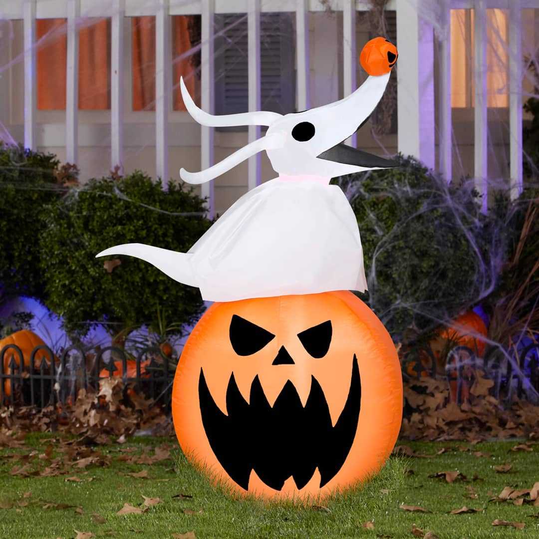 3.5ft. Airblown&#xAE; Inflatable Zero with Pumpkin