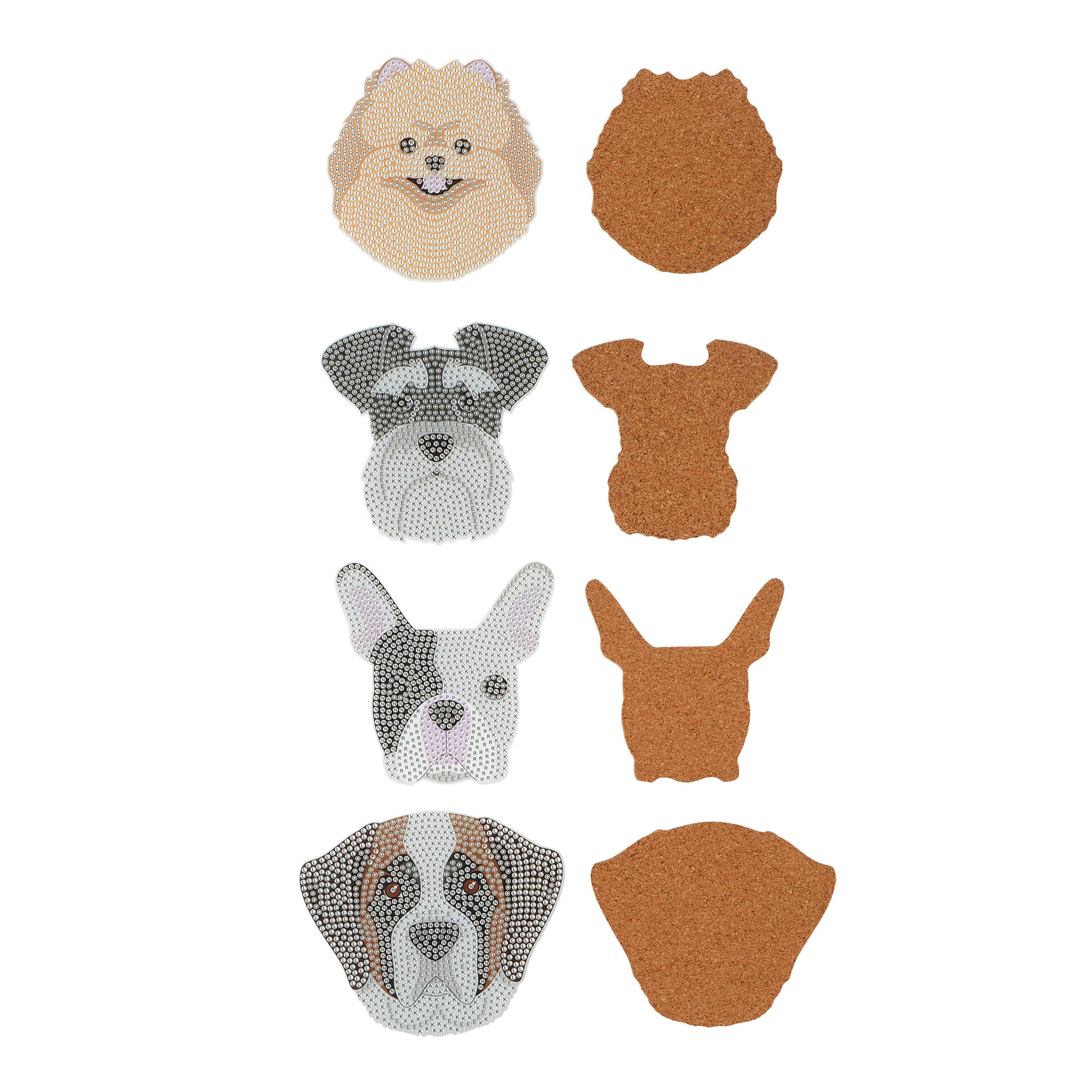 Dog Diamond Art Coaster Kit by Make Market&#xAE;