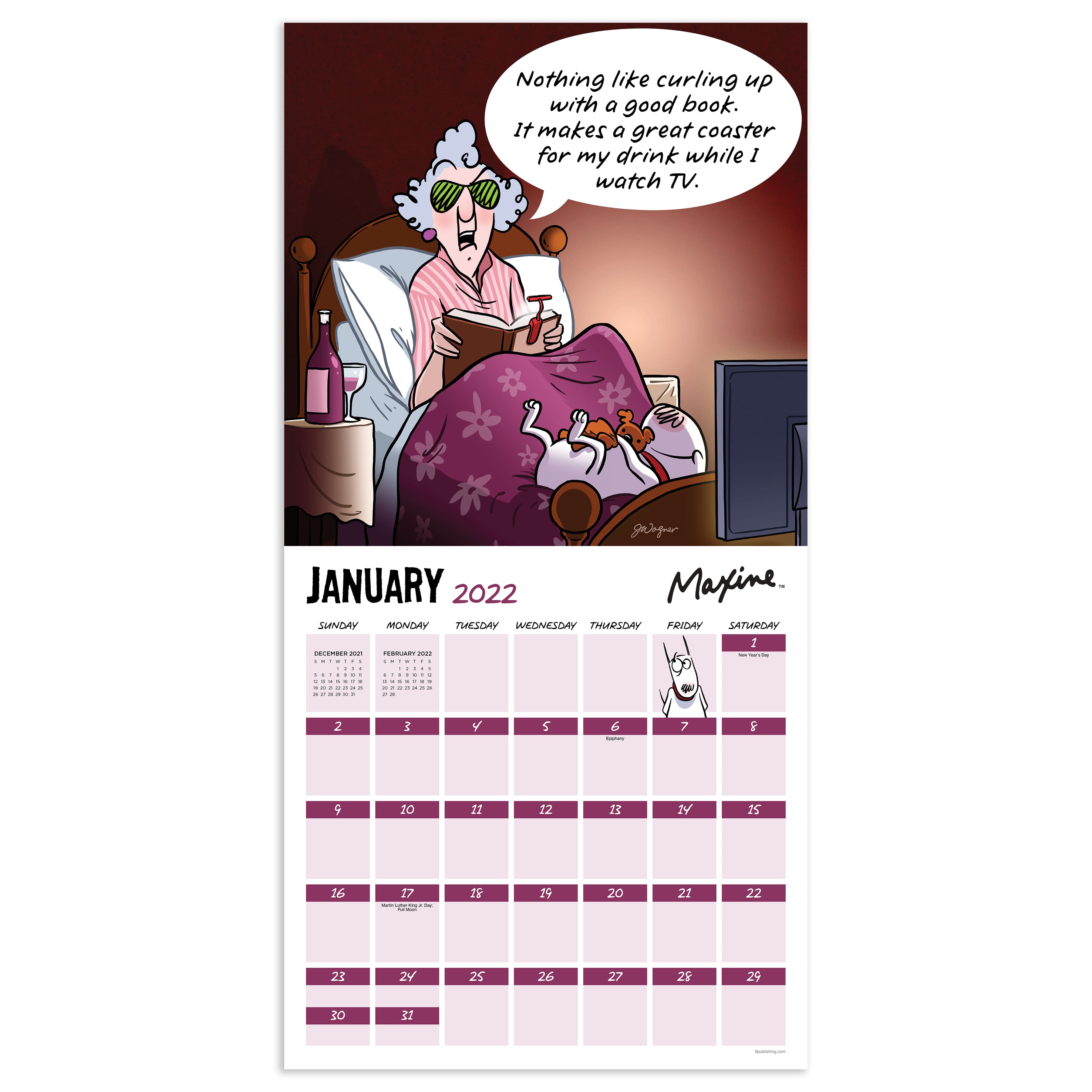 2022 Maxine At Home Wall Calendar | Michaels