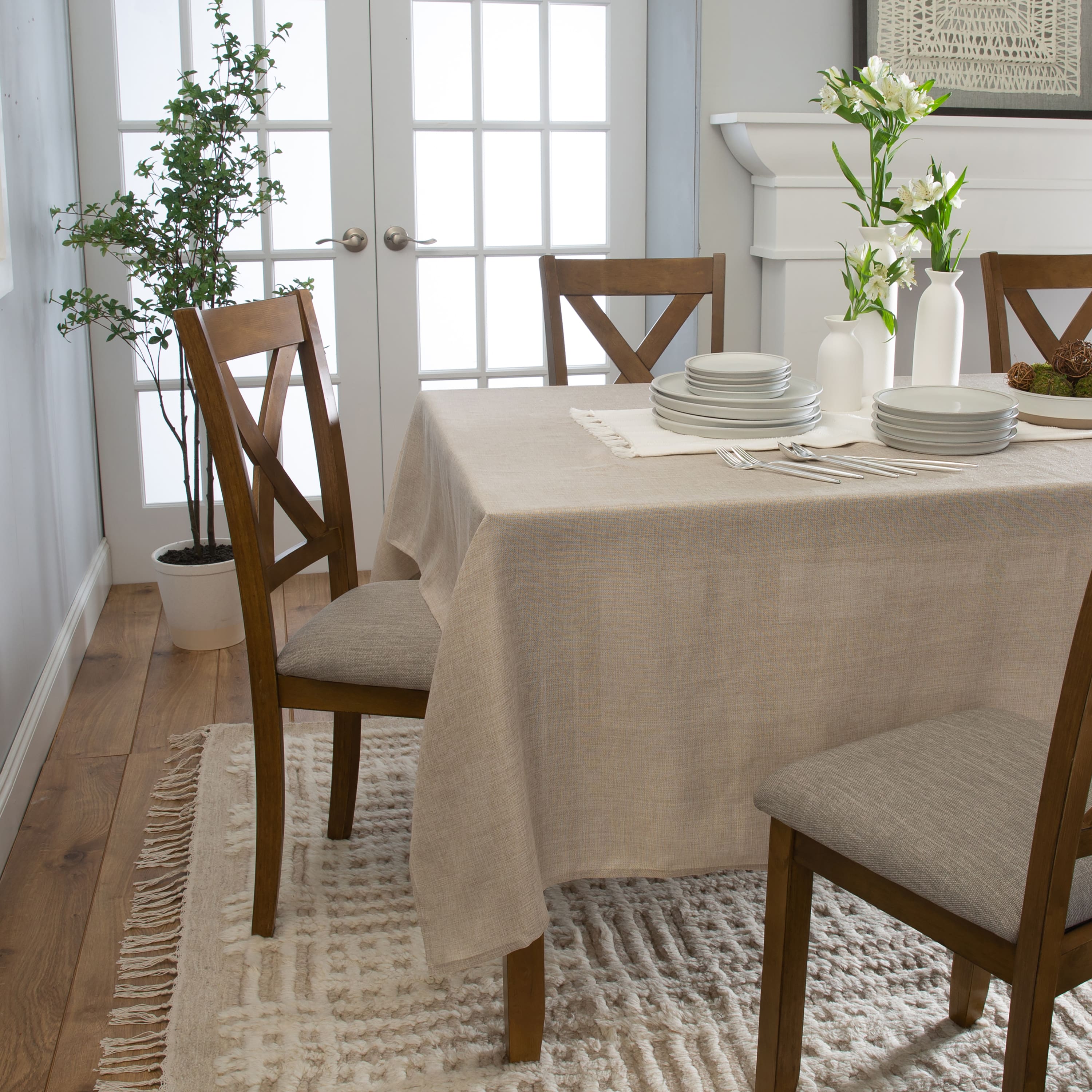 Home Details Chic &#x26; Rustic Tablecloth