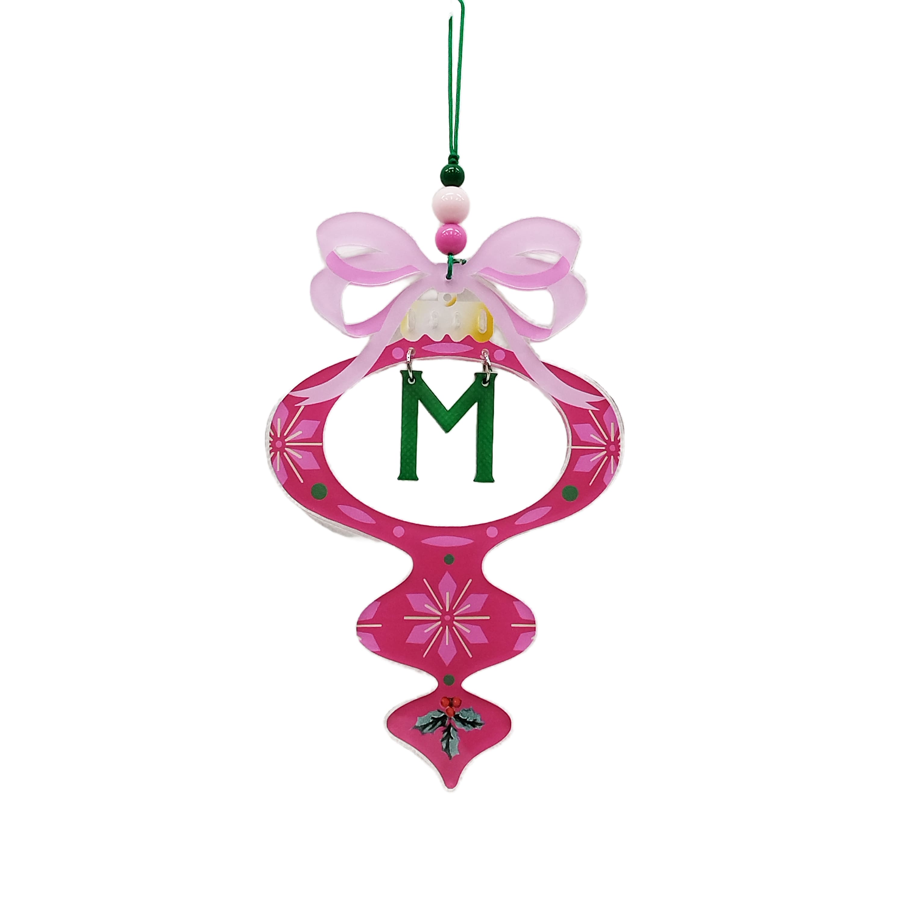 7&#x22; Monogram Ornament D&#xE9;cor by Ashland&#xAE;