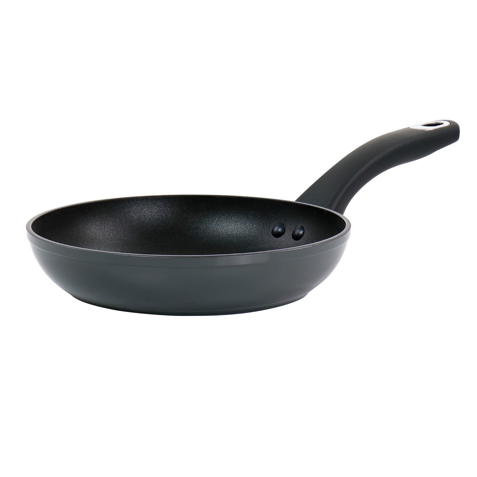 Martha Stewart Everyday 8&#x22; Sharkey Gray Aluminum Nonstick Frying Pan