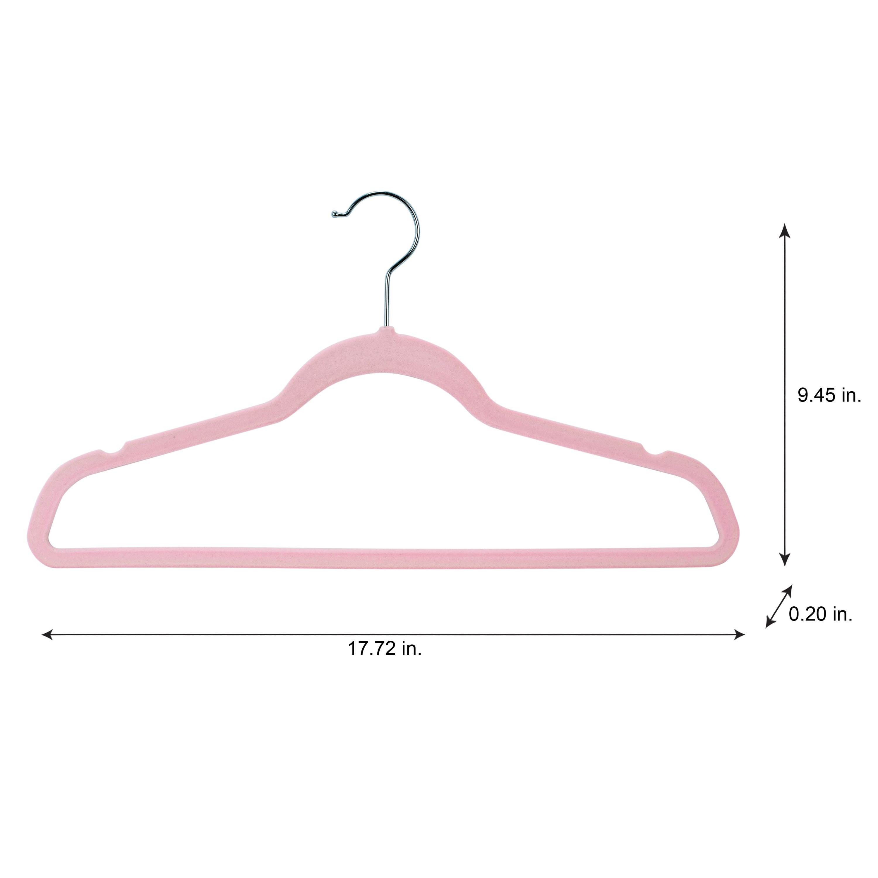 Laura Ashley Slim Velvet Hangers, 25ct.