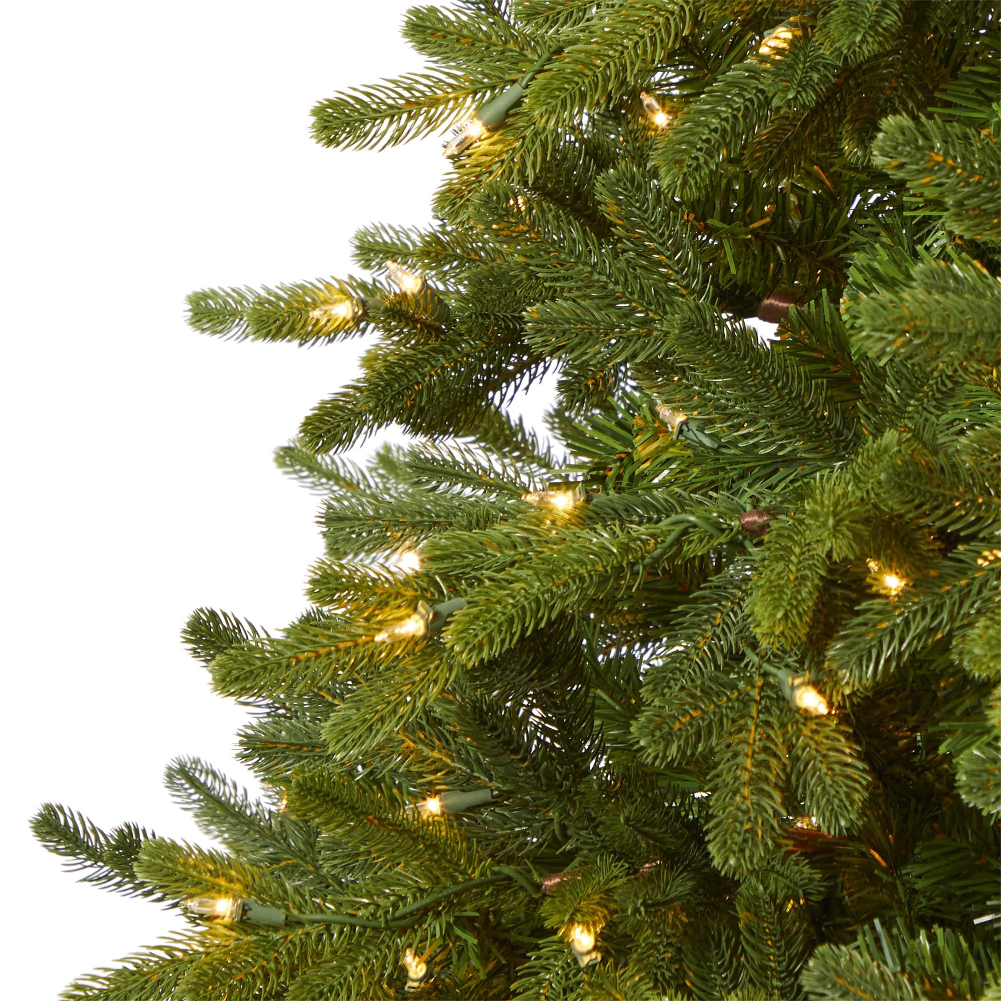 7.5ft. Pre-Lit Washington Fir Artificial Christmas Tree with Clear Lights