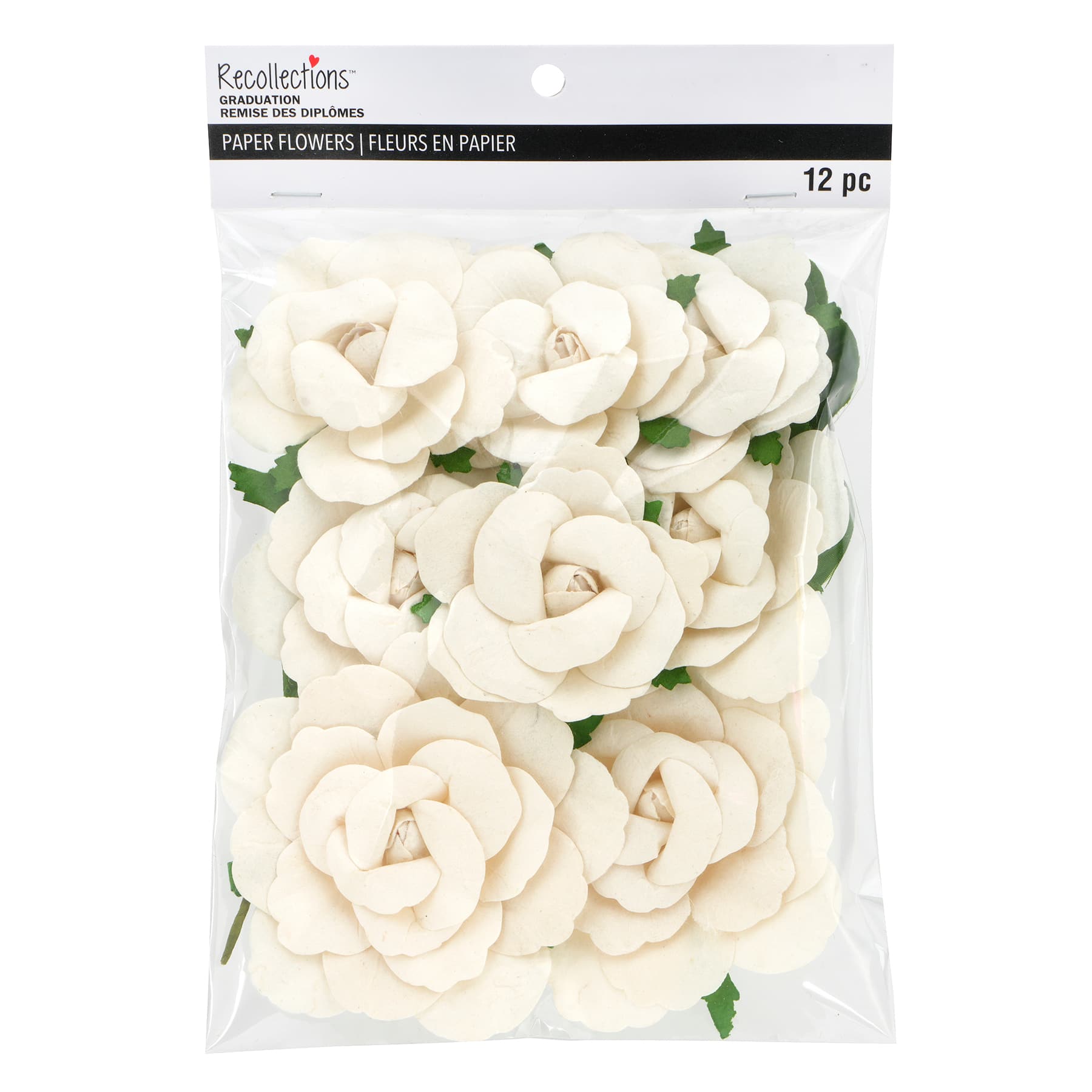 White Graduation Paper Roses by Recollections&#x2122;