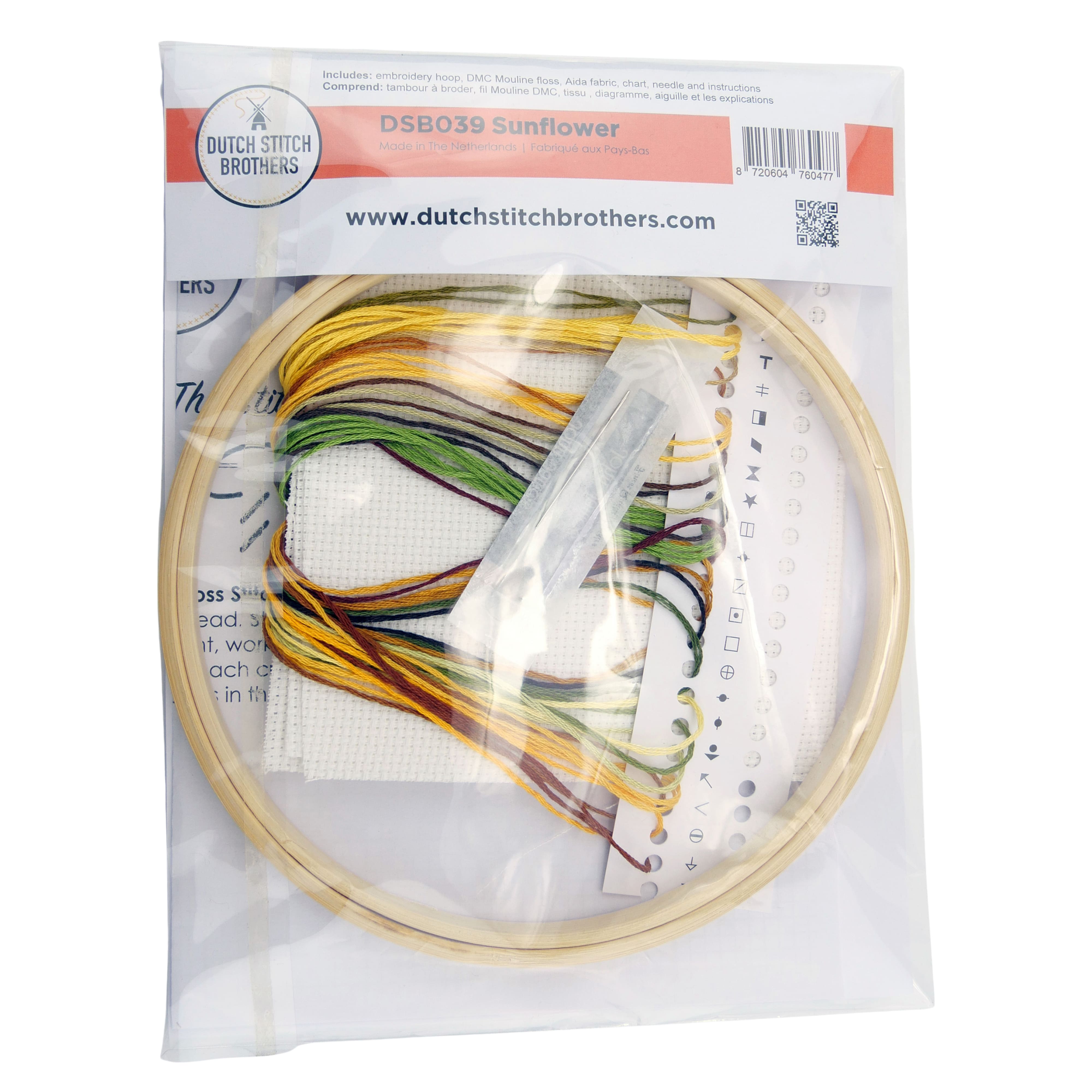 Dutch Stitch Brothers® Sunflower Counted Cross Stitch Kit