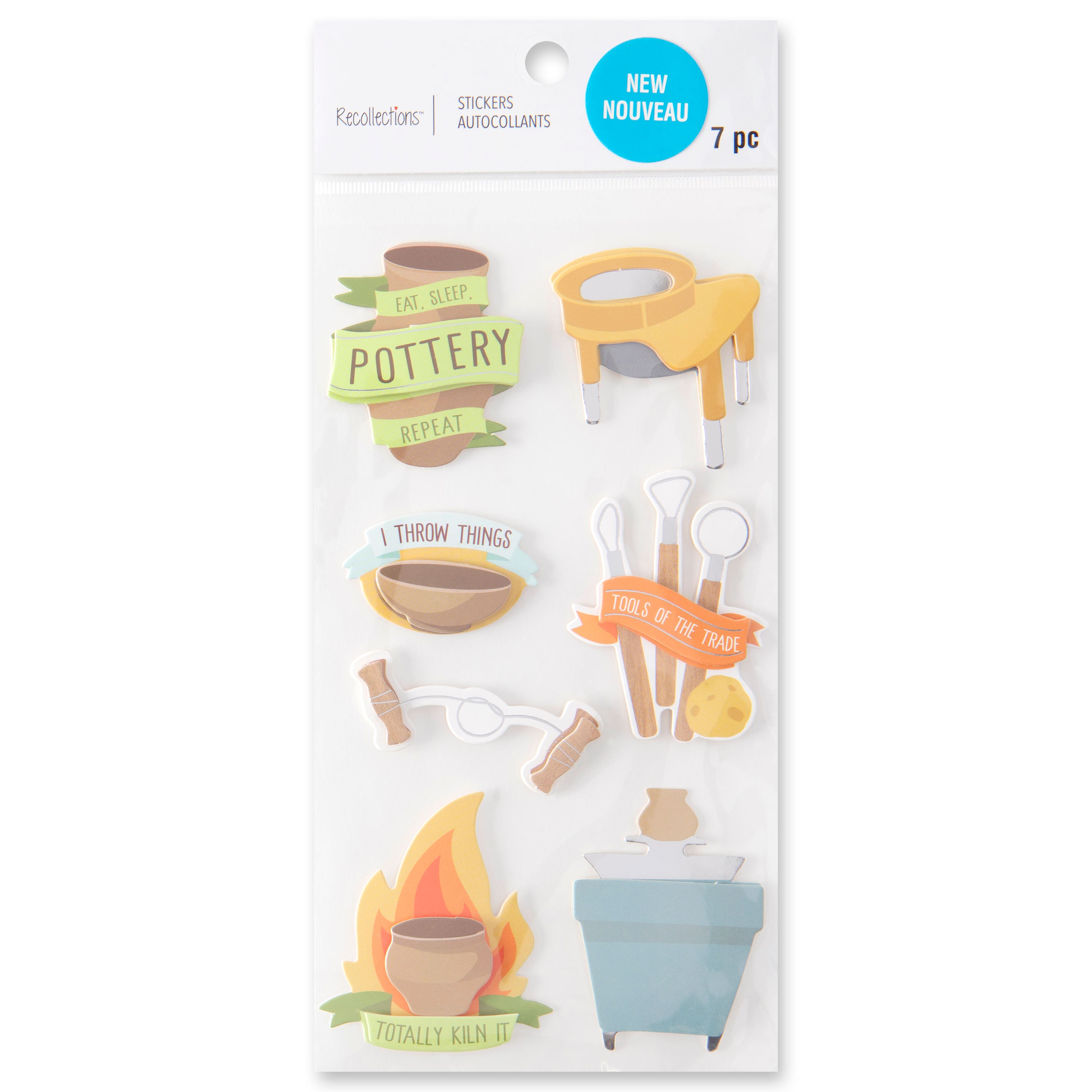 Pottery Stickers by Recollections&#x2122;
