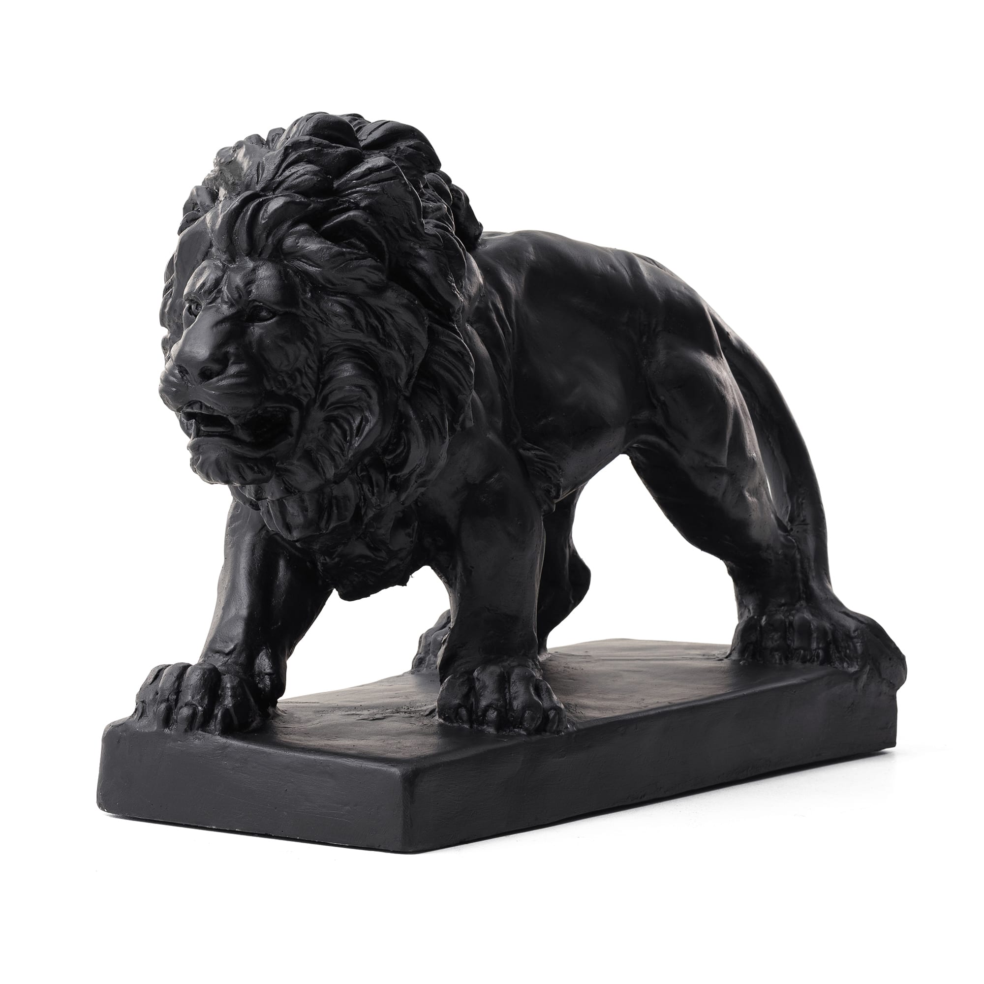 Glitzhome&#xAE; 24.5&#x22; Walking Lion Garden Statue