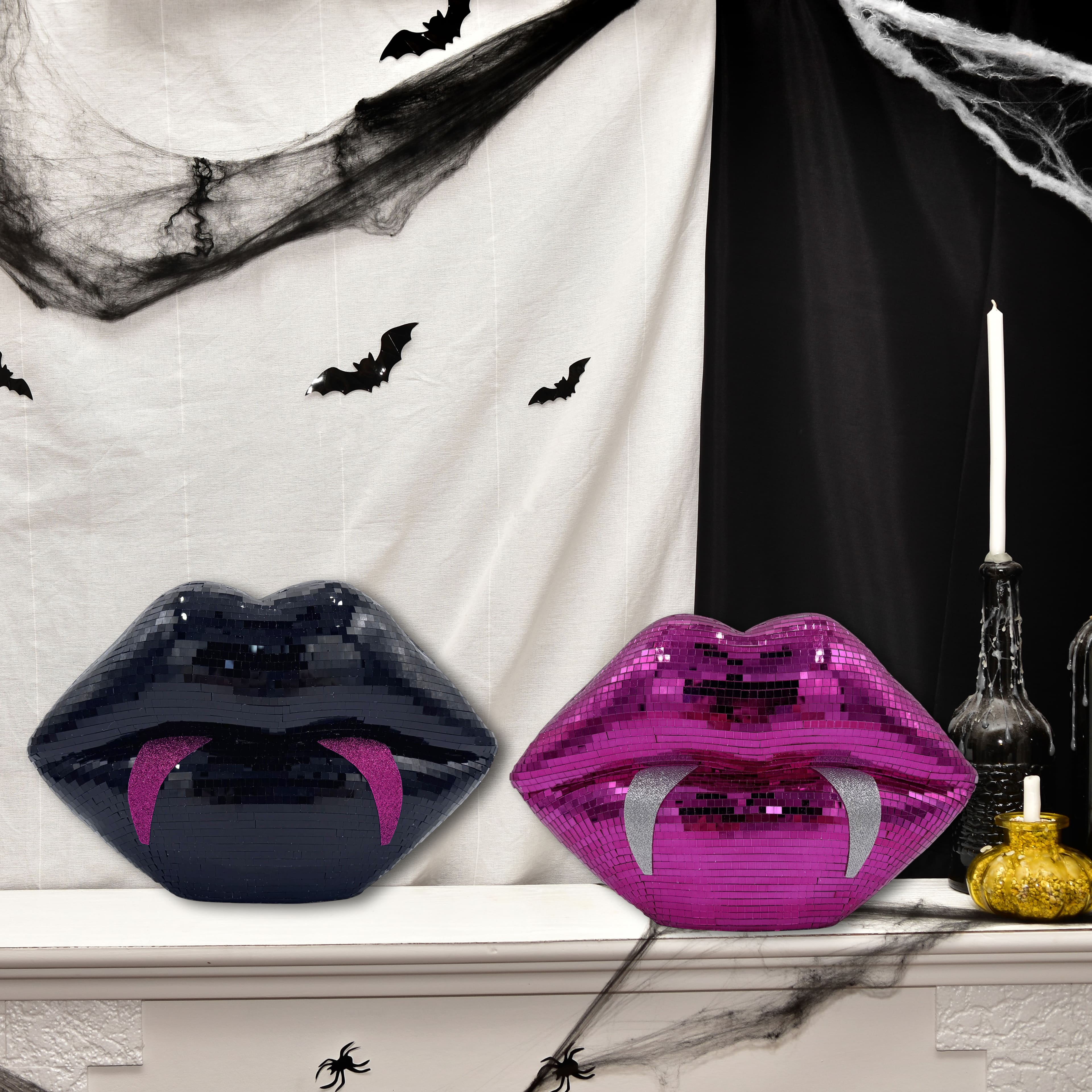 12&#x22; Disco Tabletop Vampire Lips by Ashland&#xAE;