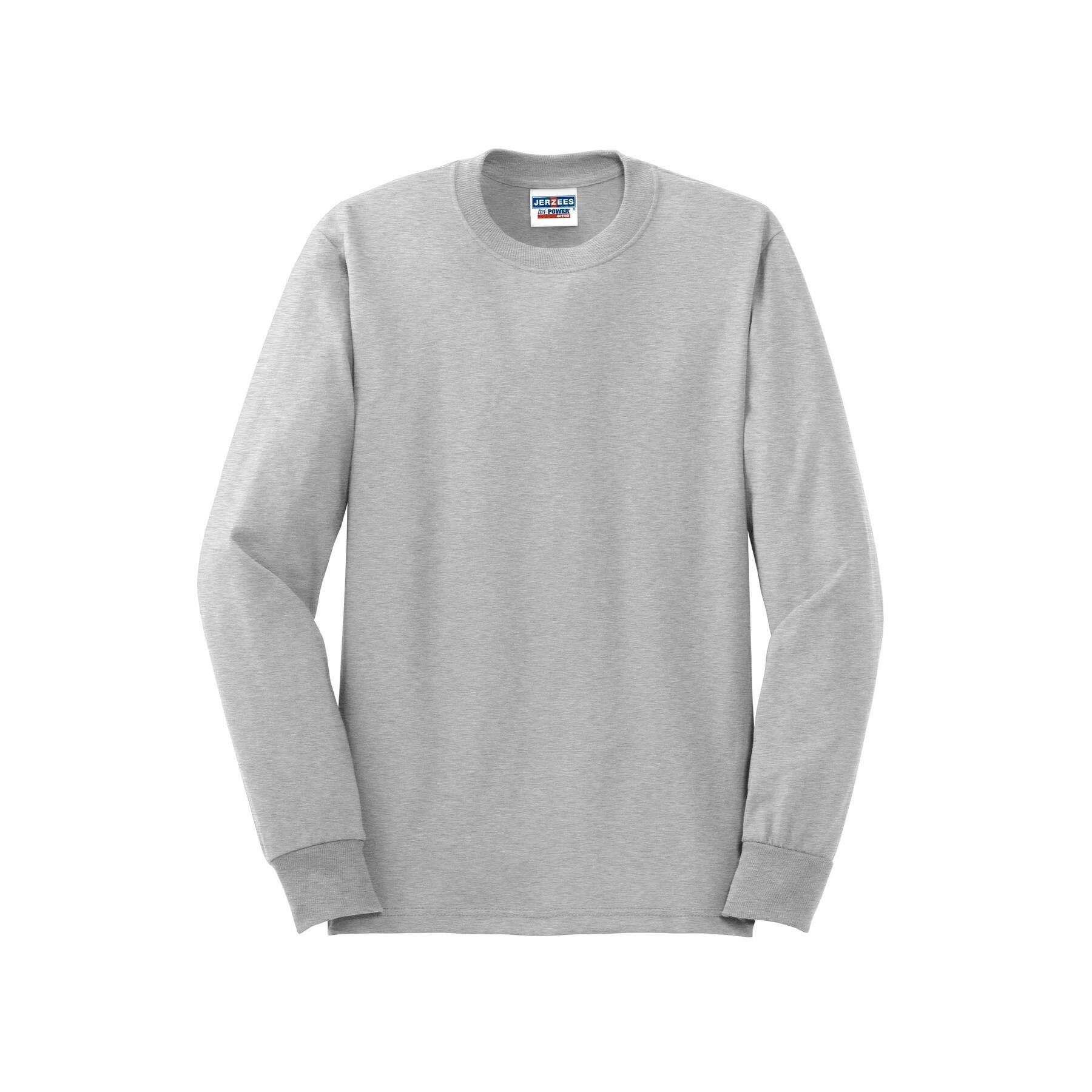 JERZEES® Dri-Power® 50/50 Cotton/Poly Long Sleeve T-Shirt