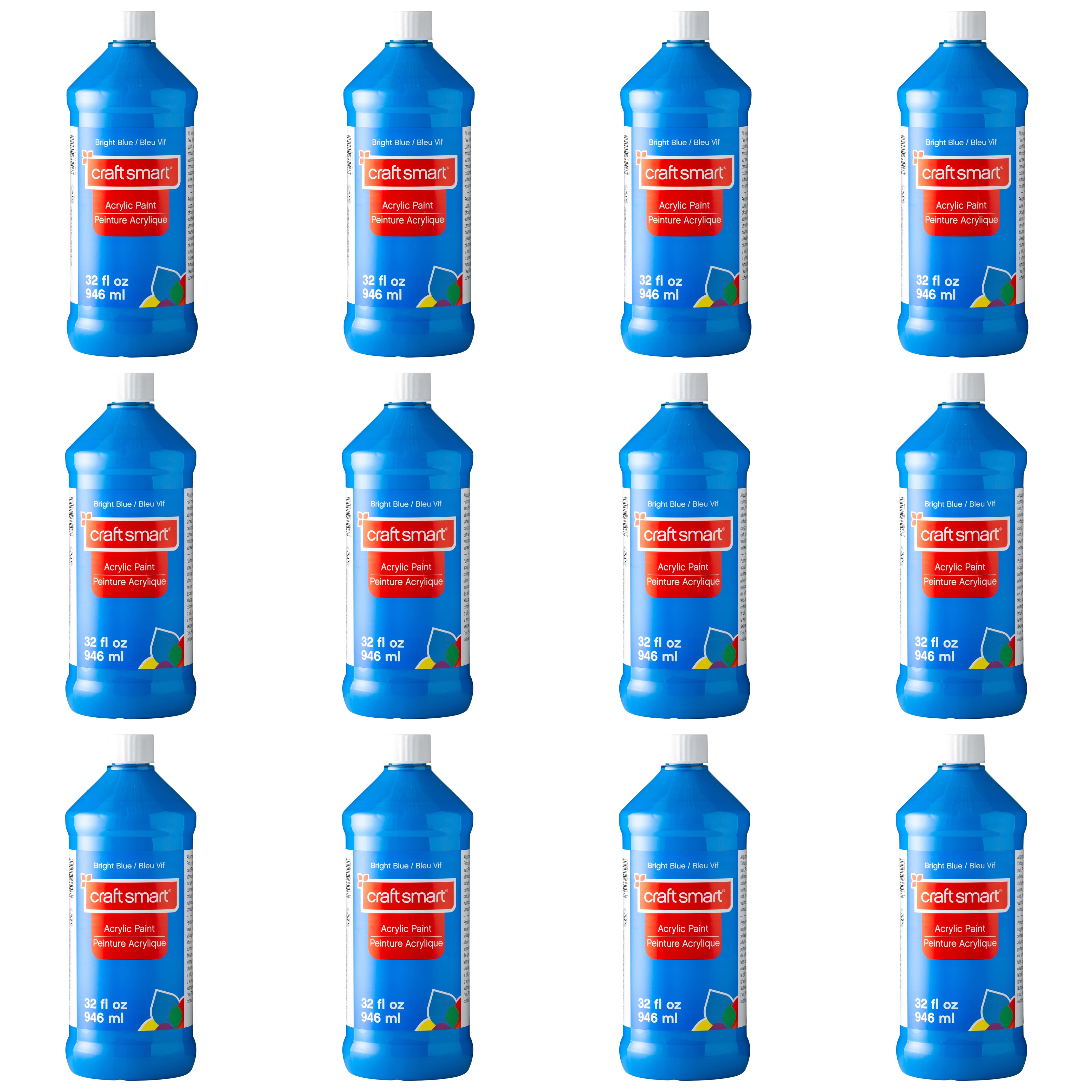 12 Pack: 32oz. Acrylic Paint by Craft Smart&#xAE;