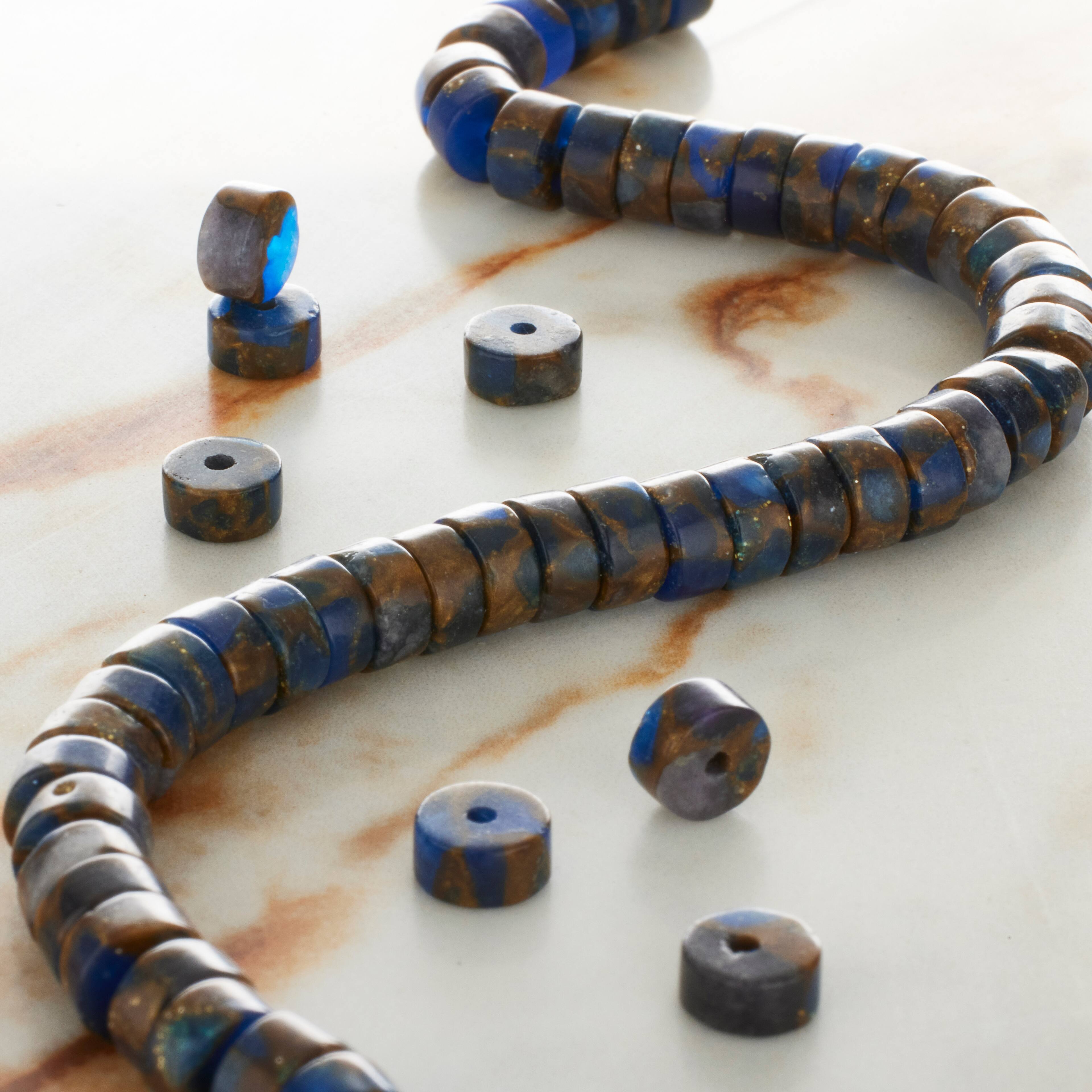 Impression Jasper Heishi Beads by Bead Landing&#x2122;