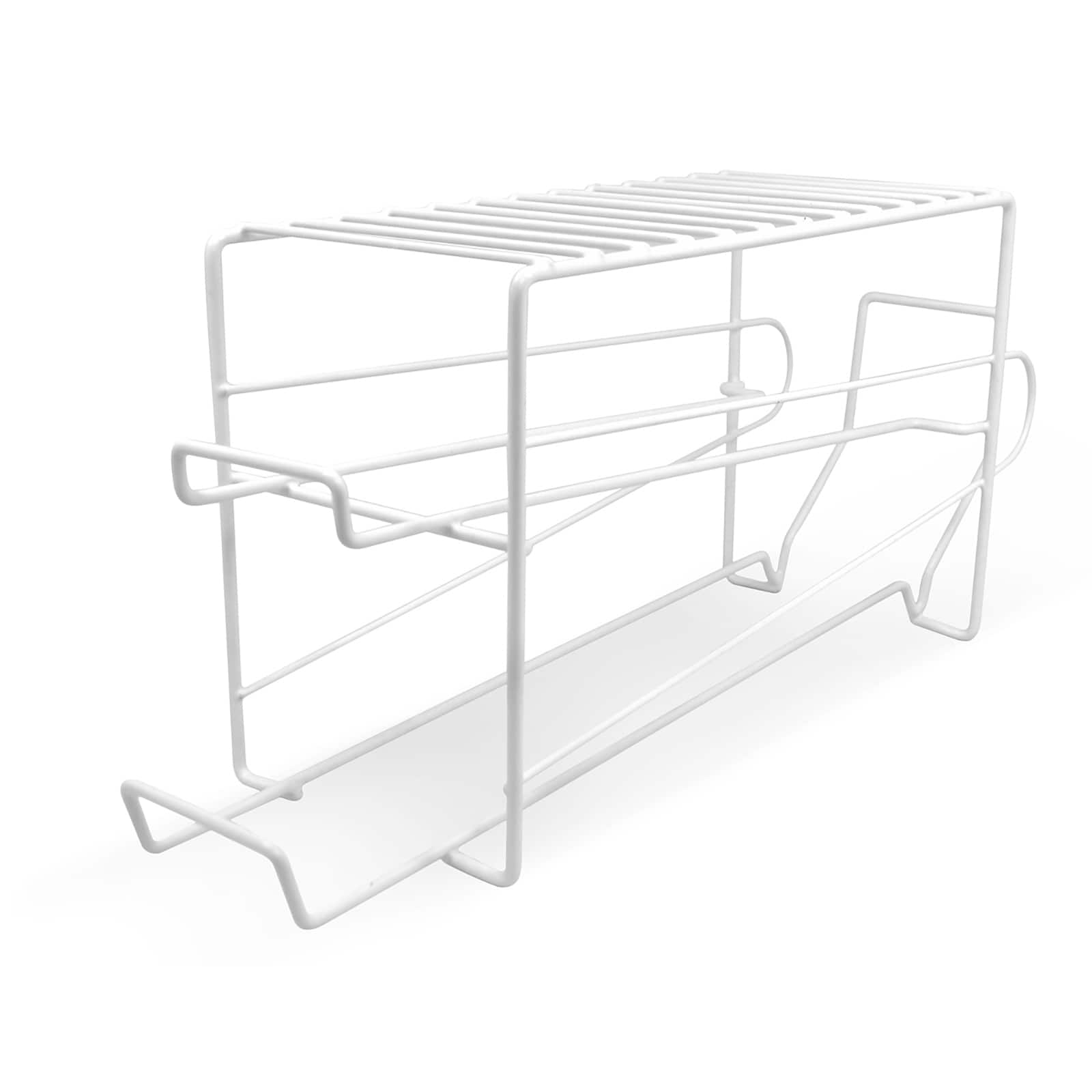 Sorbus 18" White Canned Beverage Dispenser Rack