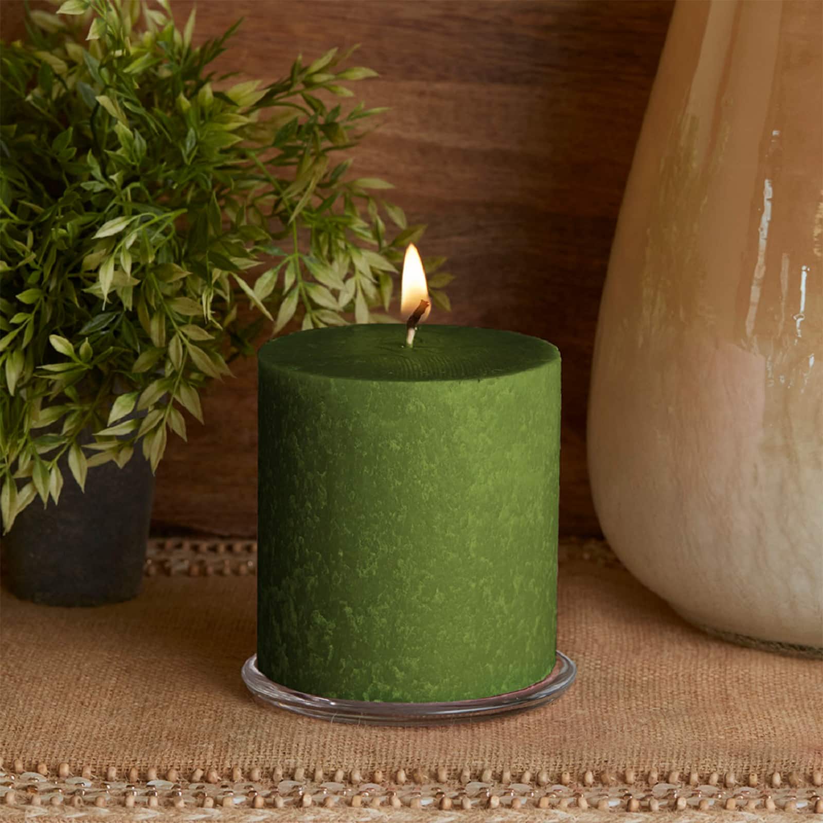 Root Candles Timberline™ 4" x 4" Unscented Pillar Candle