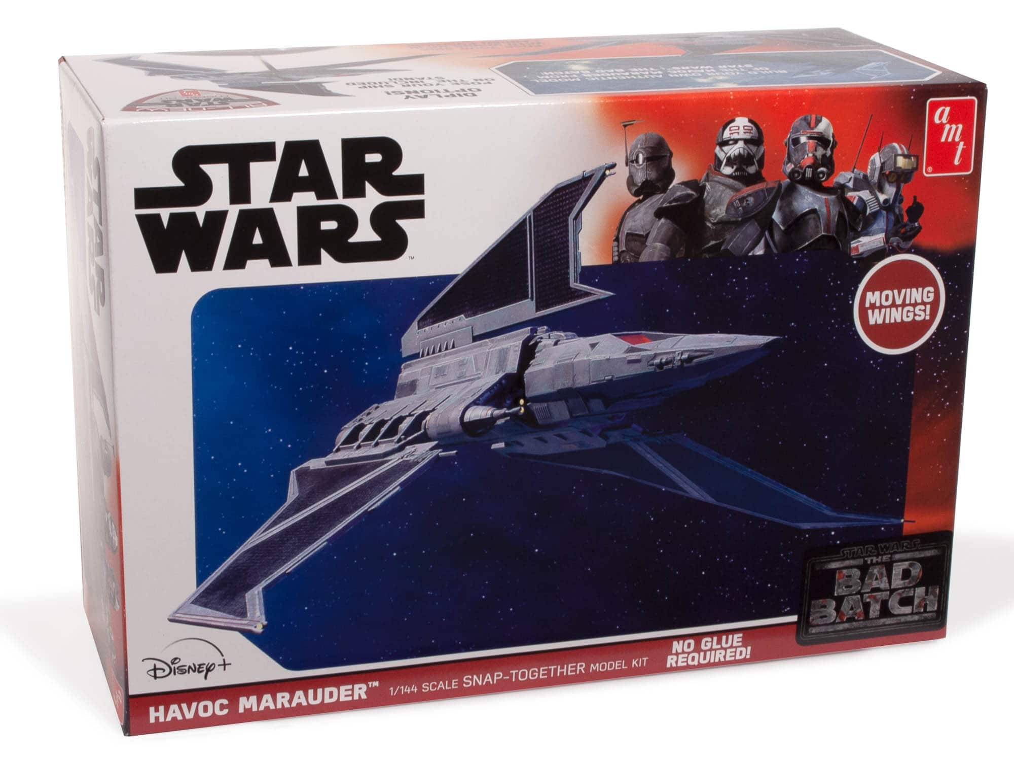 AMT&#xAE; Star Wars&#x2122; The Bad Batch Havoc Marauder 1:144 Scale Model Kit